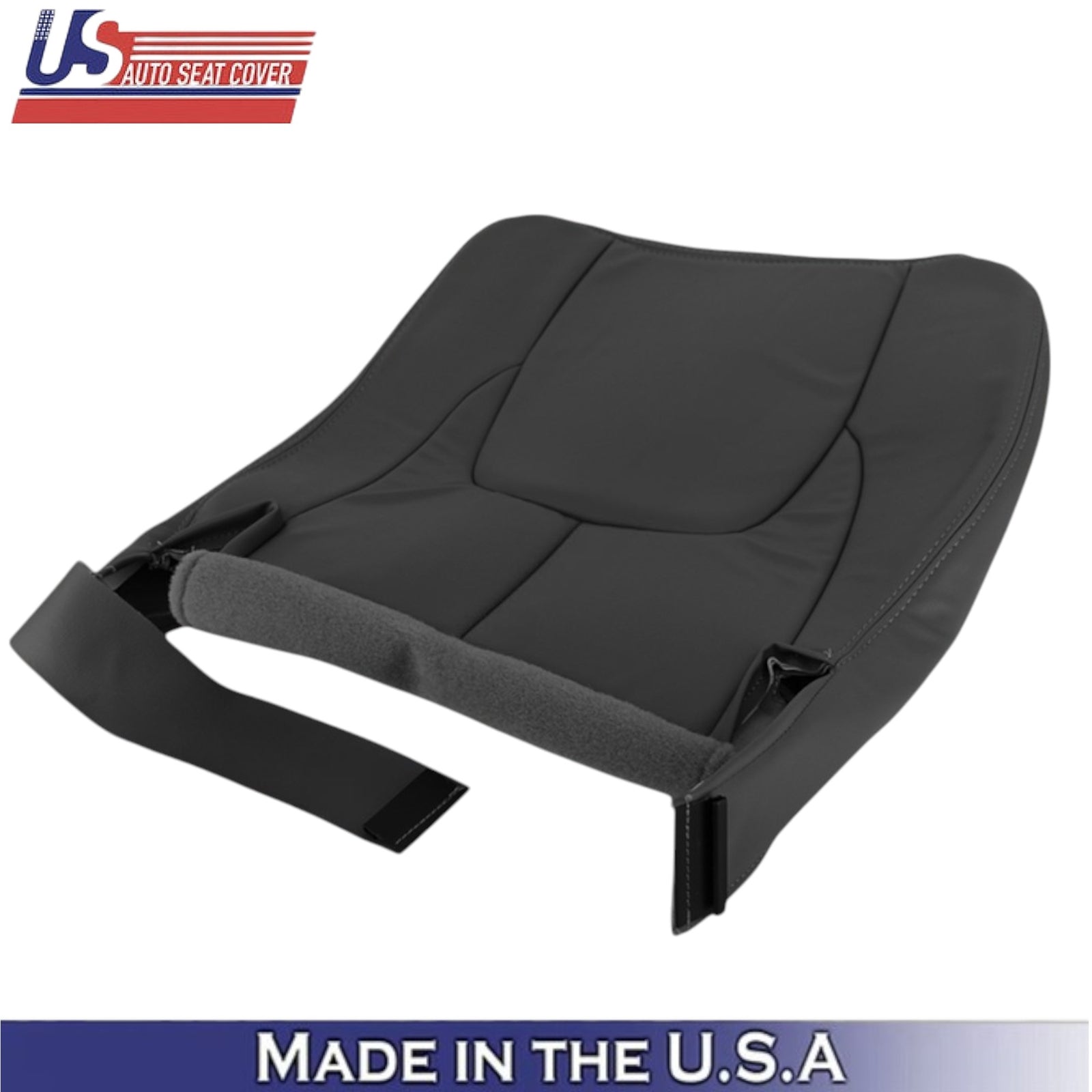 2002-2003 For Dodge Ram 1500 Laramie Leatherette Driver Side Covers Dark Slate