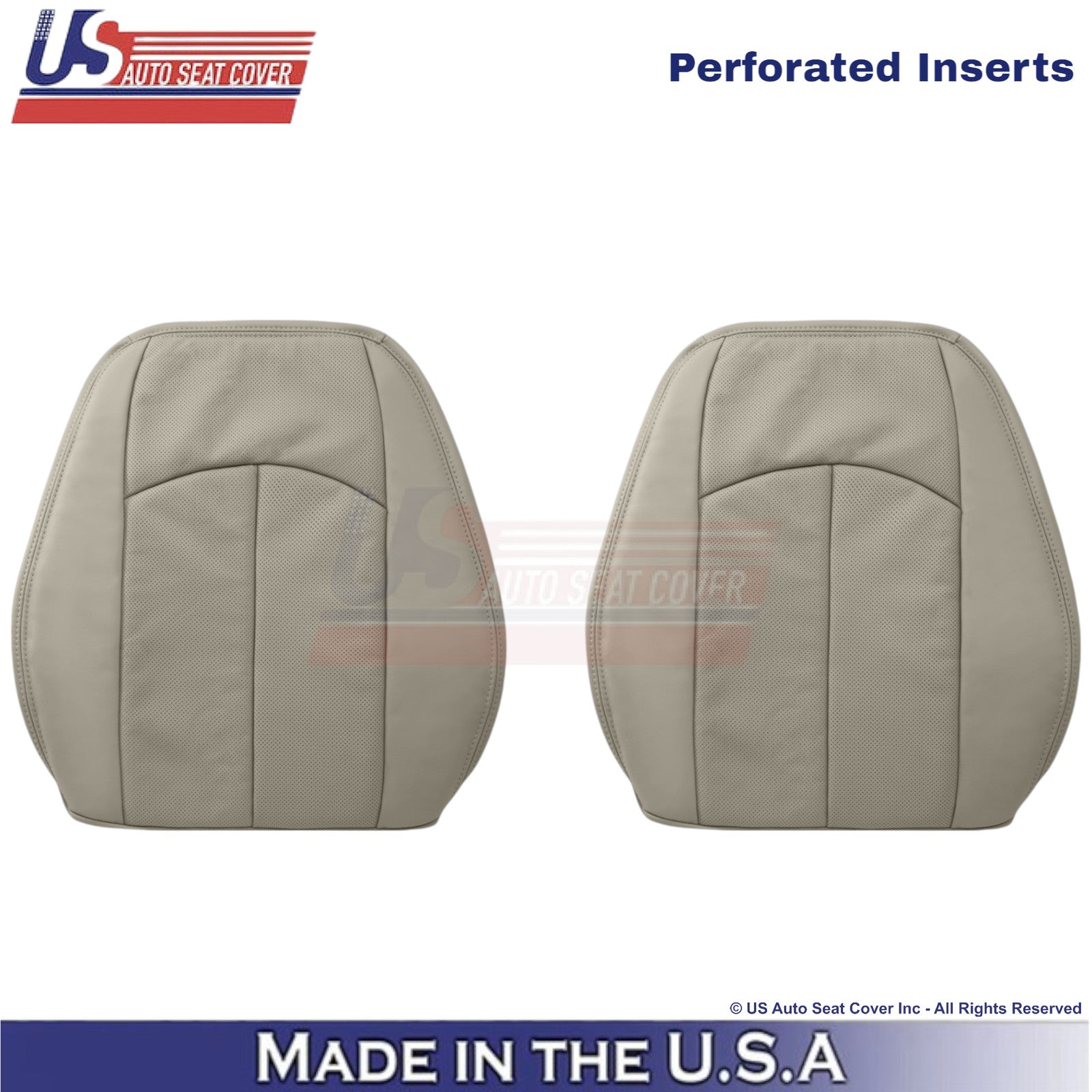 2002-2009 For Mercedes-Benz E-Class Leather Top Replacement Seat Covers Gray