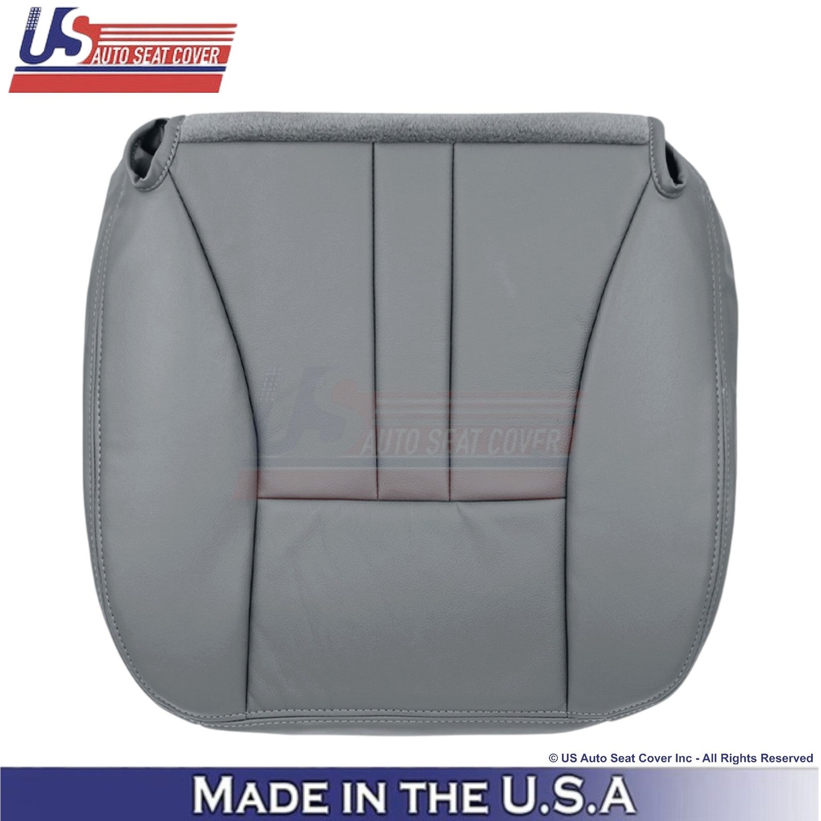 2004-2007 For Chrysler Town & Country Leatherette Driver Covers Med. Slate Gray