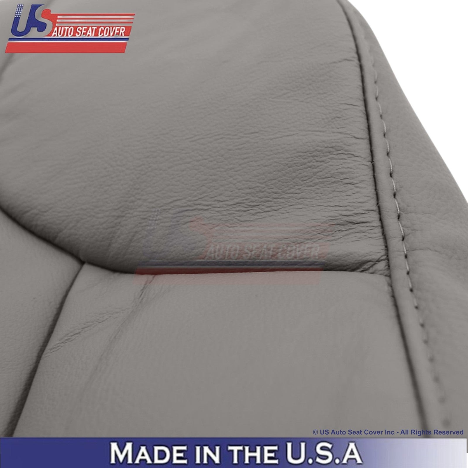 1999-2001 For Jeep Grand Cherokee Genuine Leather Driver Bottom Seat Cover Taupe