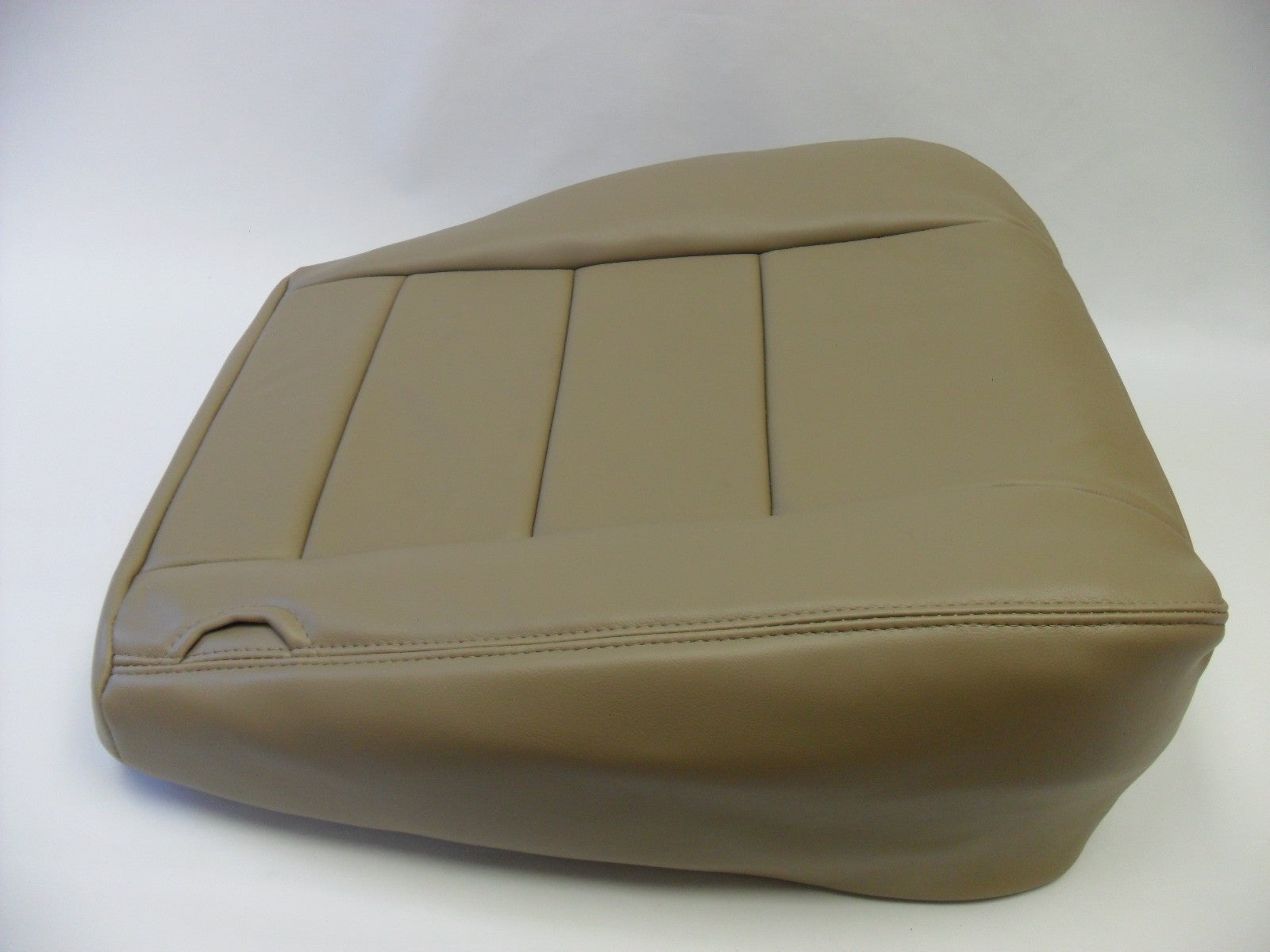 2002 to 07 Ford F250 F350 Lariat  PASSENGER Side Bottom Seat Cover TAN All Vinyl