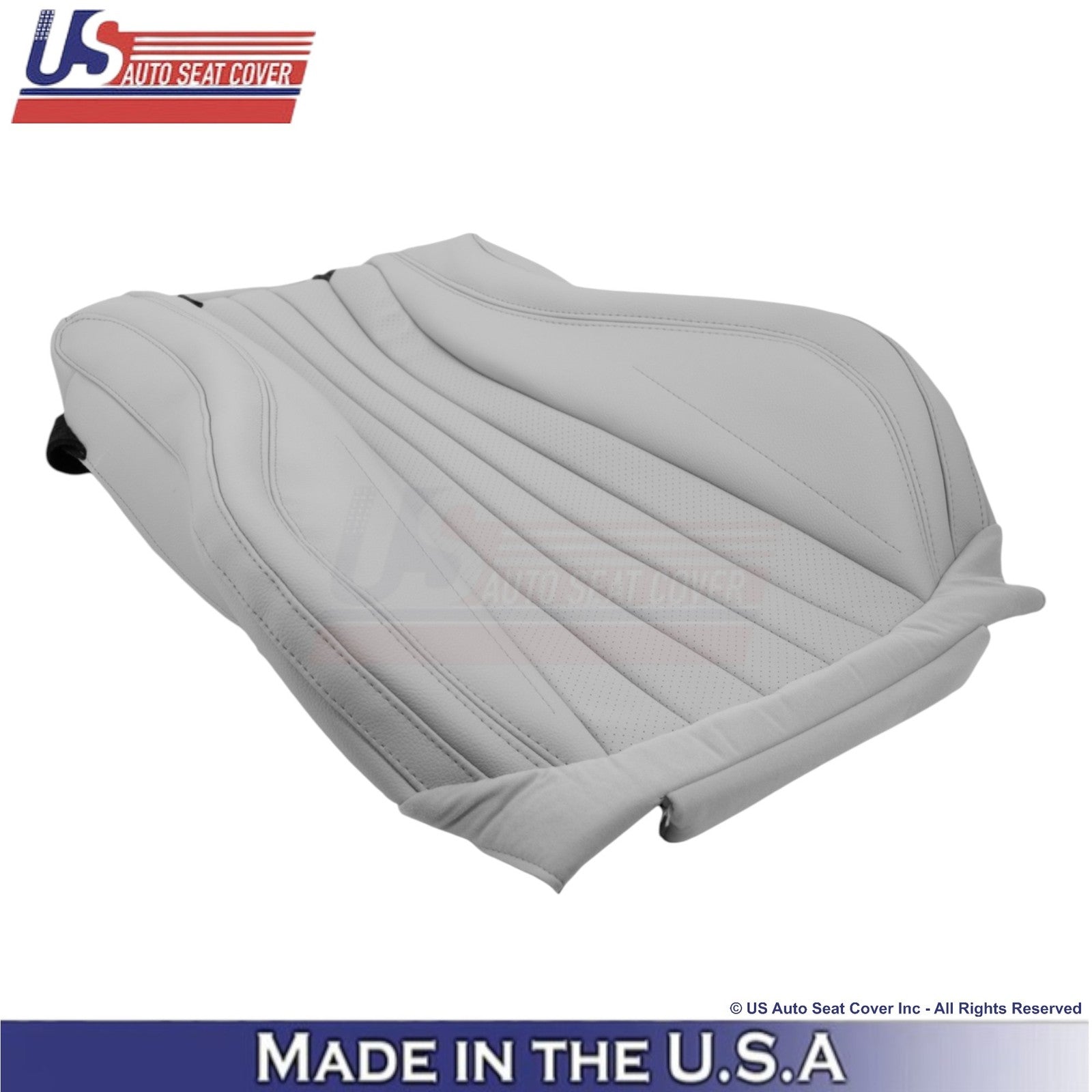 2021-2023 Fits Mercedes Benz E-Class Leatherette Front Passenger Top Cover Gray