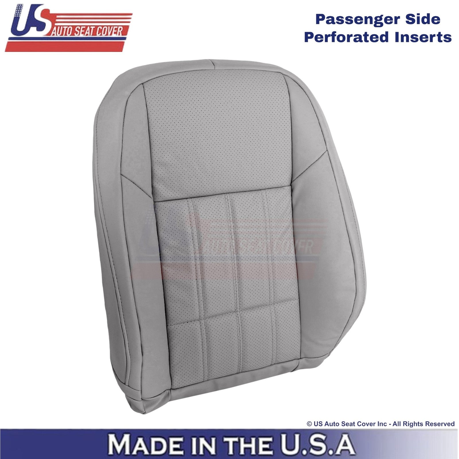 2016-2018 Fits Lexus ES 350 Leather Passenger Top Replacement Cover Stratus Gray