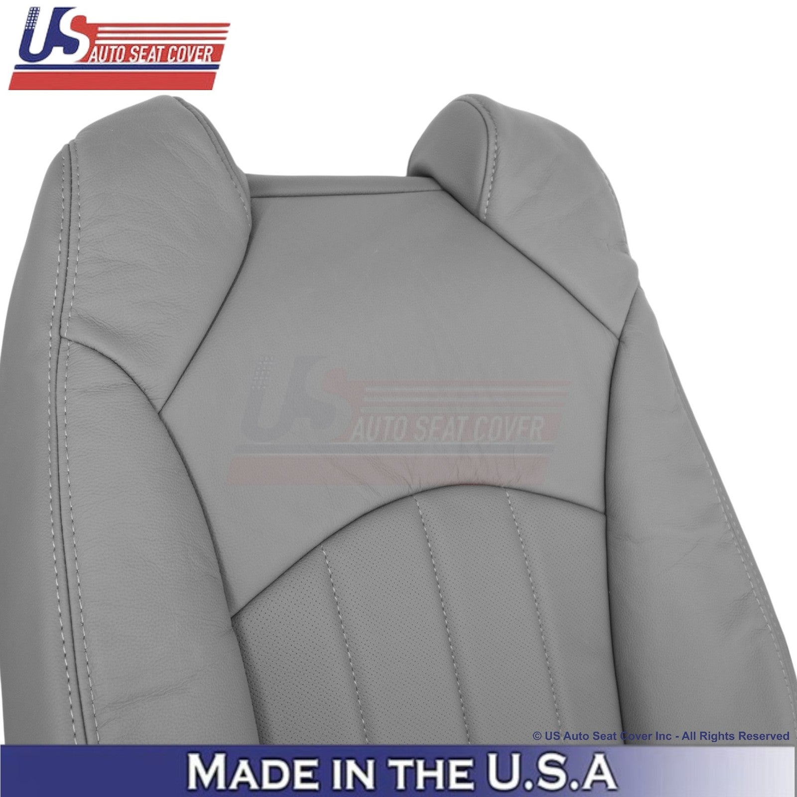 2013-2017 For Buick Enclave Leatherette Driver Replacement Seat Covers Titanium