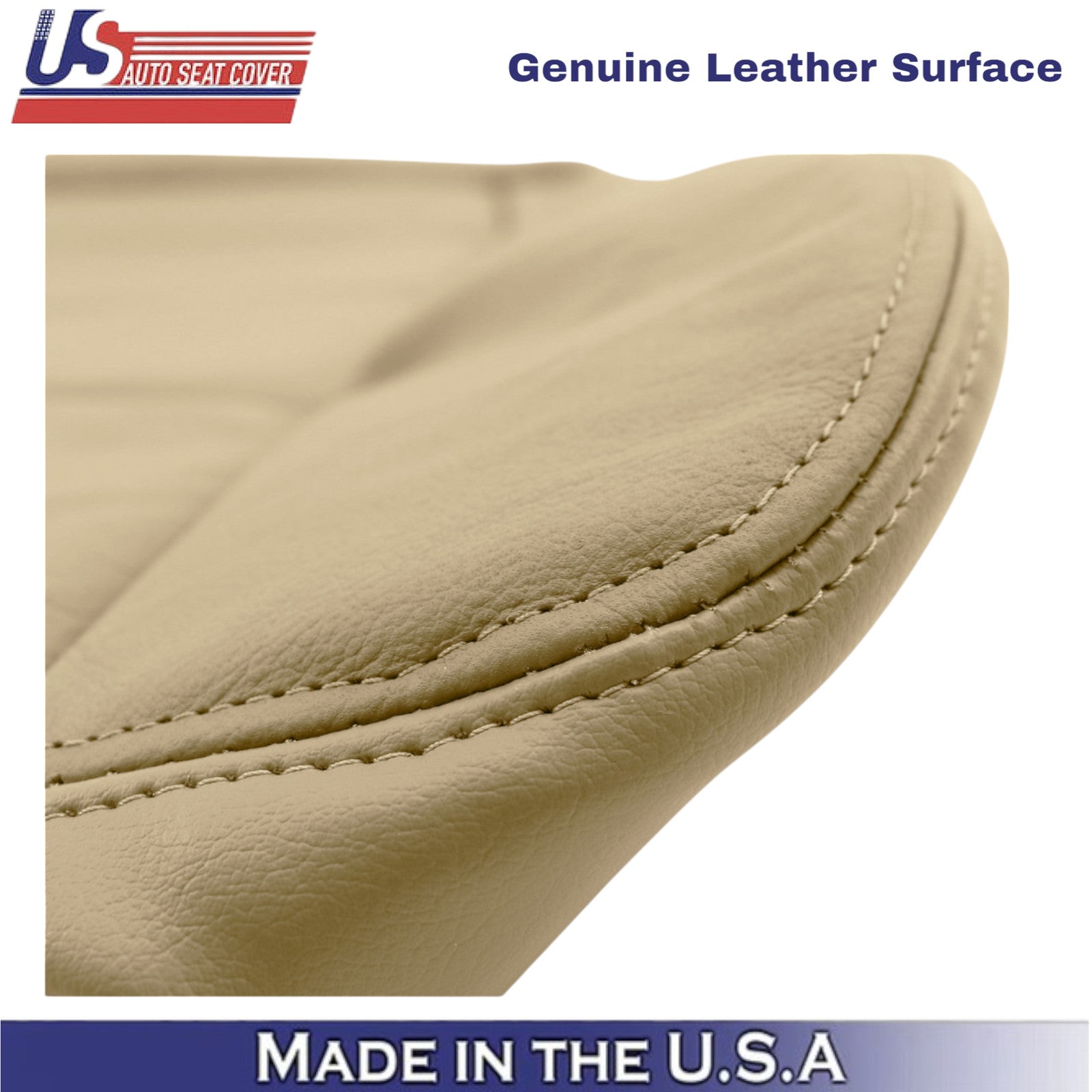2001 to 2003 for Ford F150 Lariat leather Passenger Bottom Cover Parchment Tan