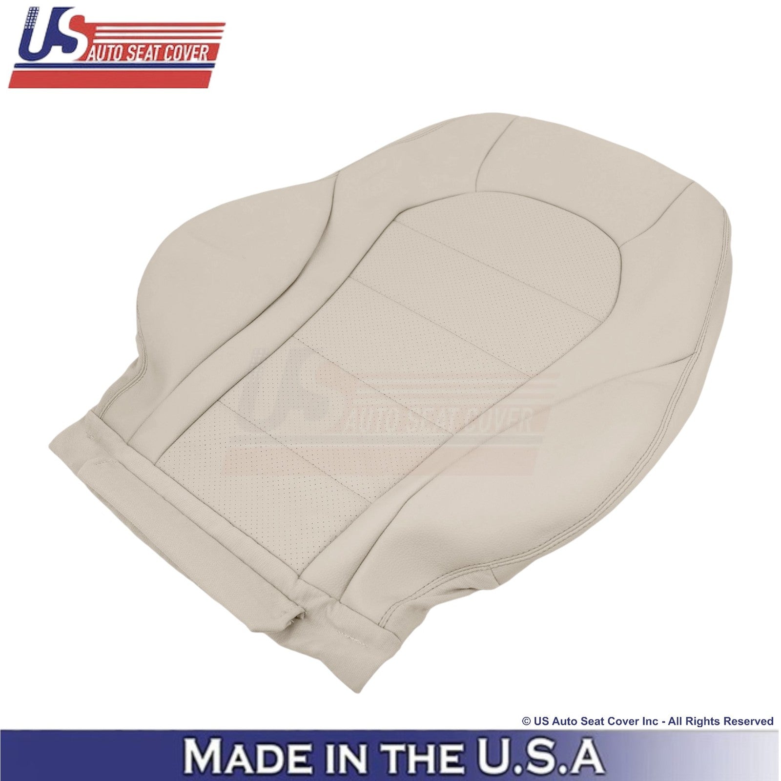 2016-2021 For Mercedes Benz GLC Class Leather Front Seat Covers Silk Beige
