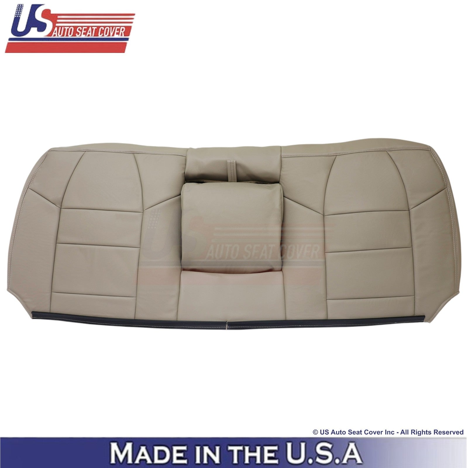 2003-2004 Fits Ford F250 F350 Lariat Leather Rear Bench OEM Seat Covers Tan