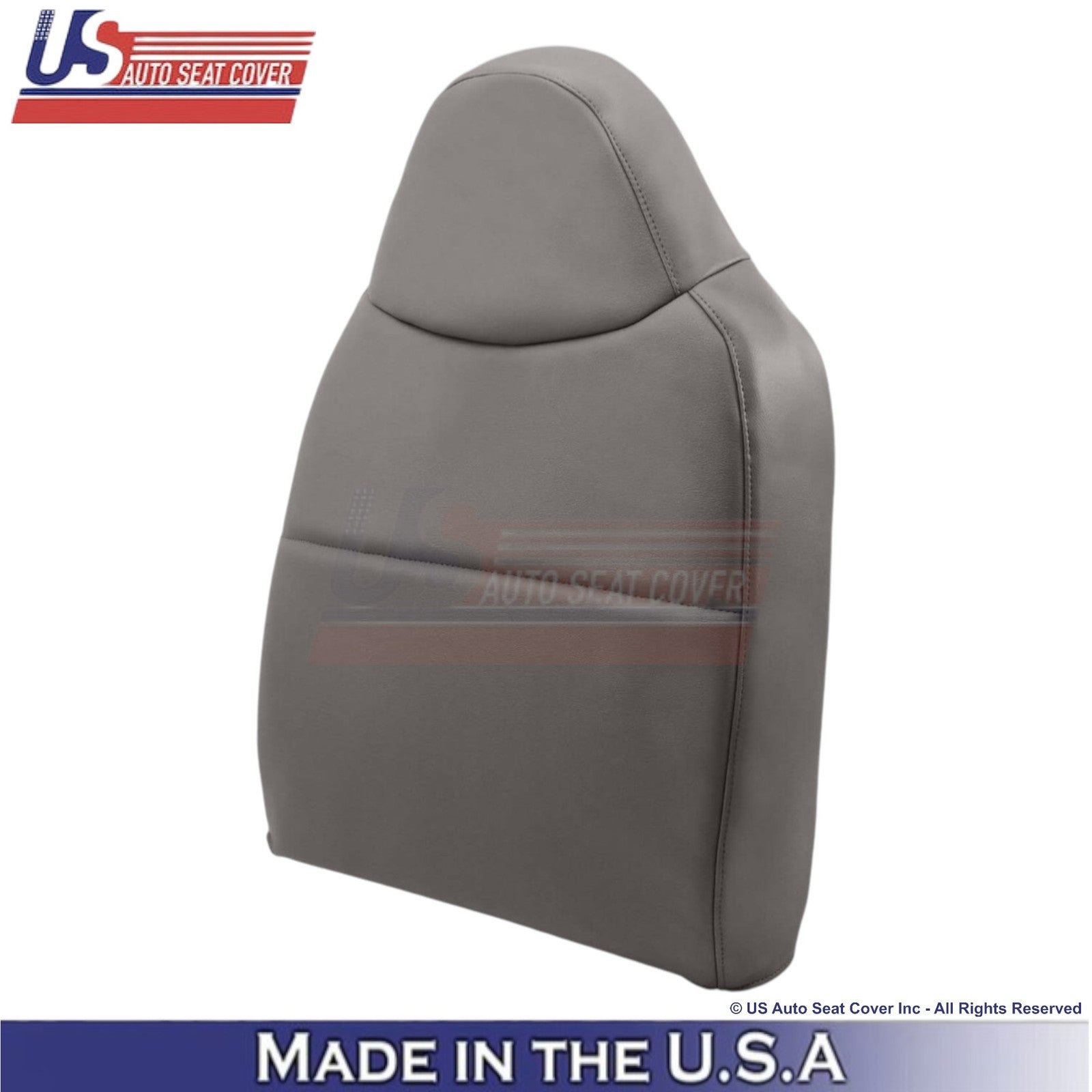 2008-2010 Fits Ford F250 XL Leatherette Driver Side Seat Covers Medium Dk. Stone