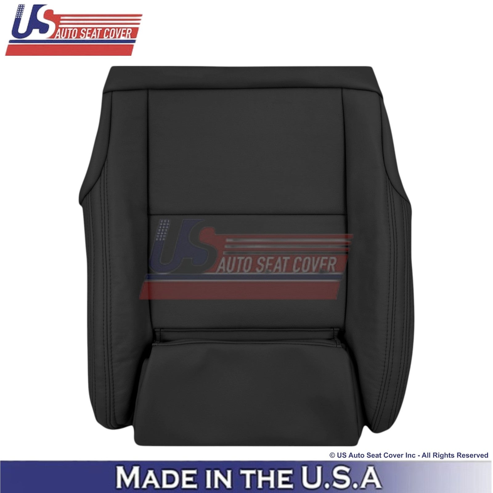 2016-2019 Fits Mercedes Benz CLA250 Driver Bottom Leatherette Seat Cover Black