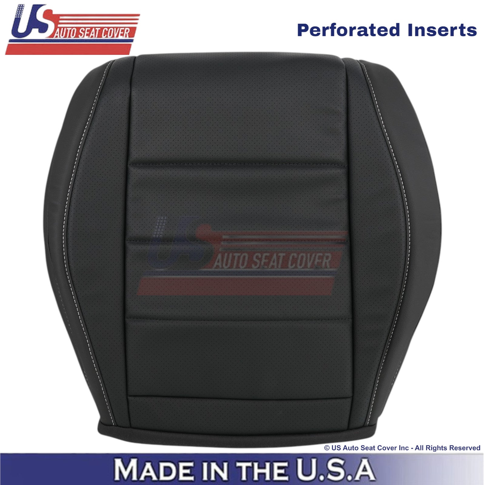 2020-2025 Mercedes-Benz GLE350 GLE450 Leatherette Driver Replacement Cover Black