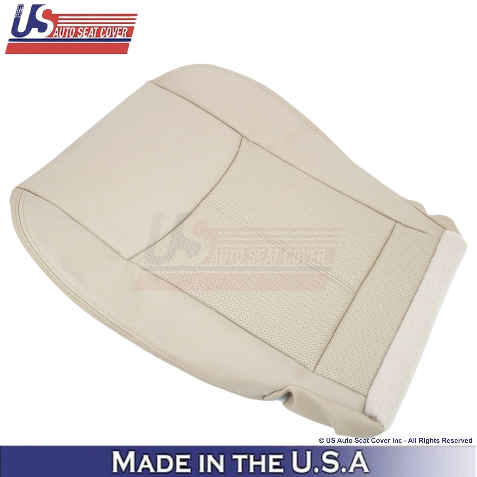 2013-2020 For Nissan Pathfinder Leather Passenger Replacement Seat Covers Almond