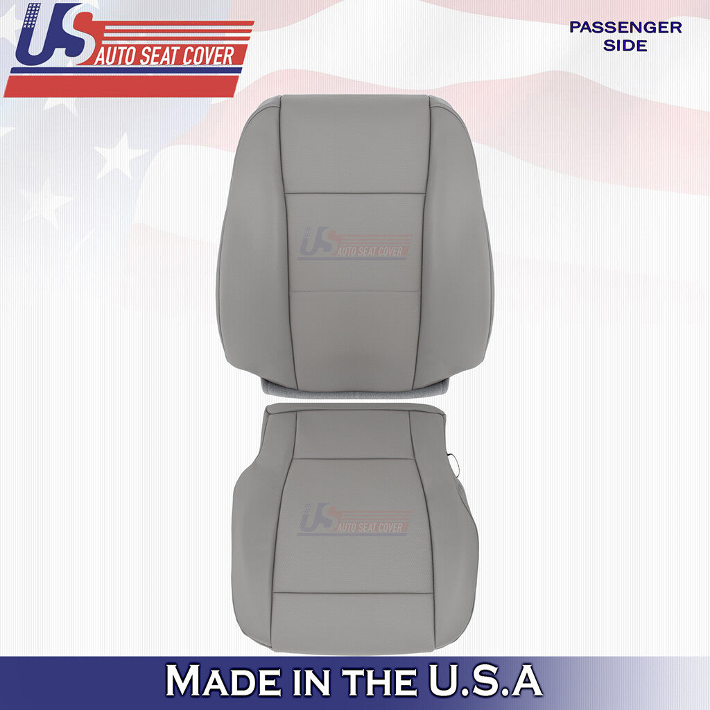 2017-2021 For Ford F250 WT Leatherette Passenger Side Replacement Covers Gray