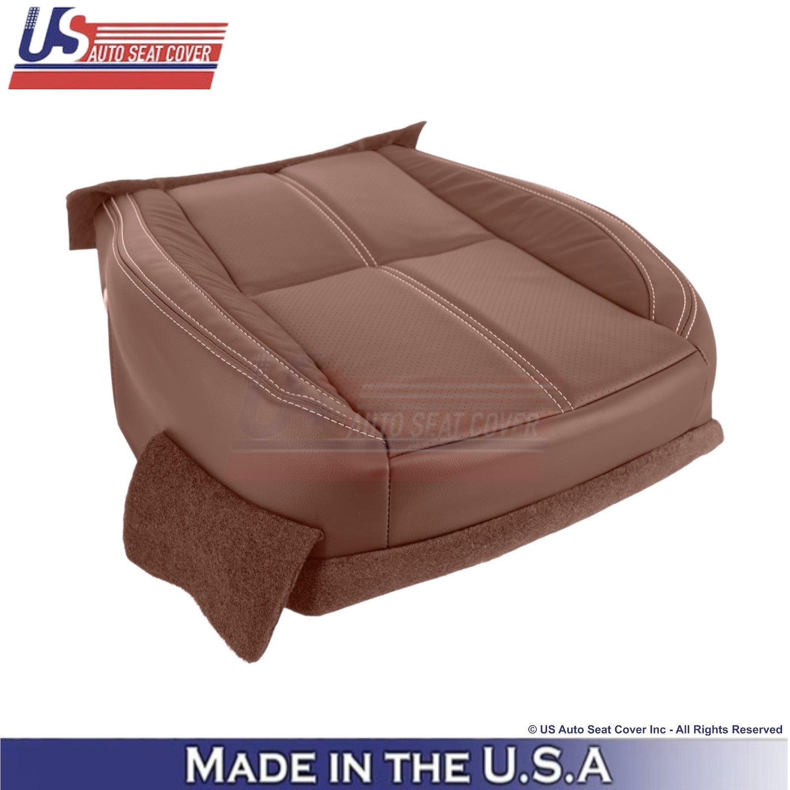 2017-2018 Fits Subaru Forester Touring Leather Front Bottom Seat Covers Saddle