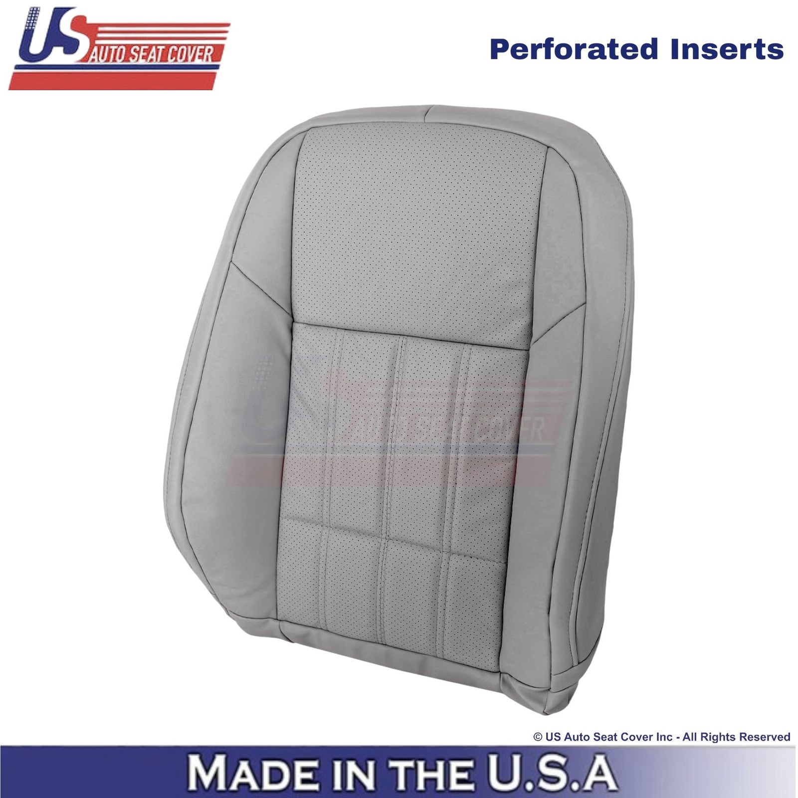 2016-2018 Fits Lexus ES 350 Leather Driver Top Replacement Cover Stratus Gray