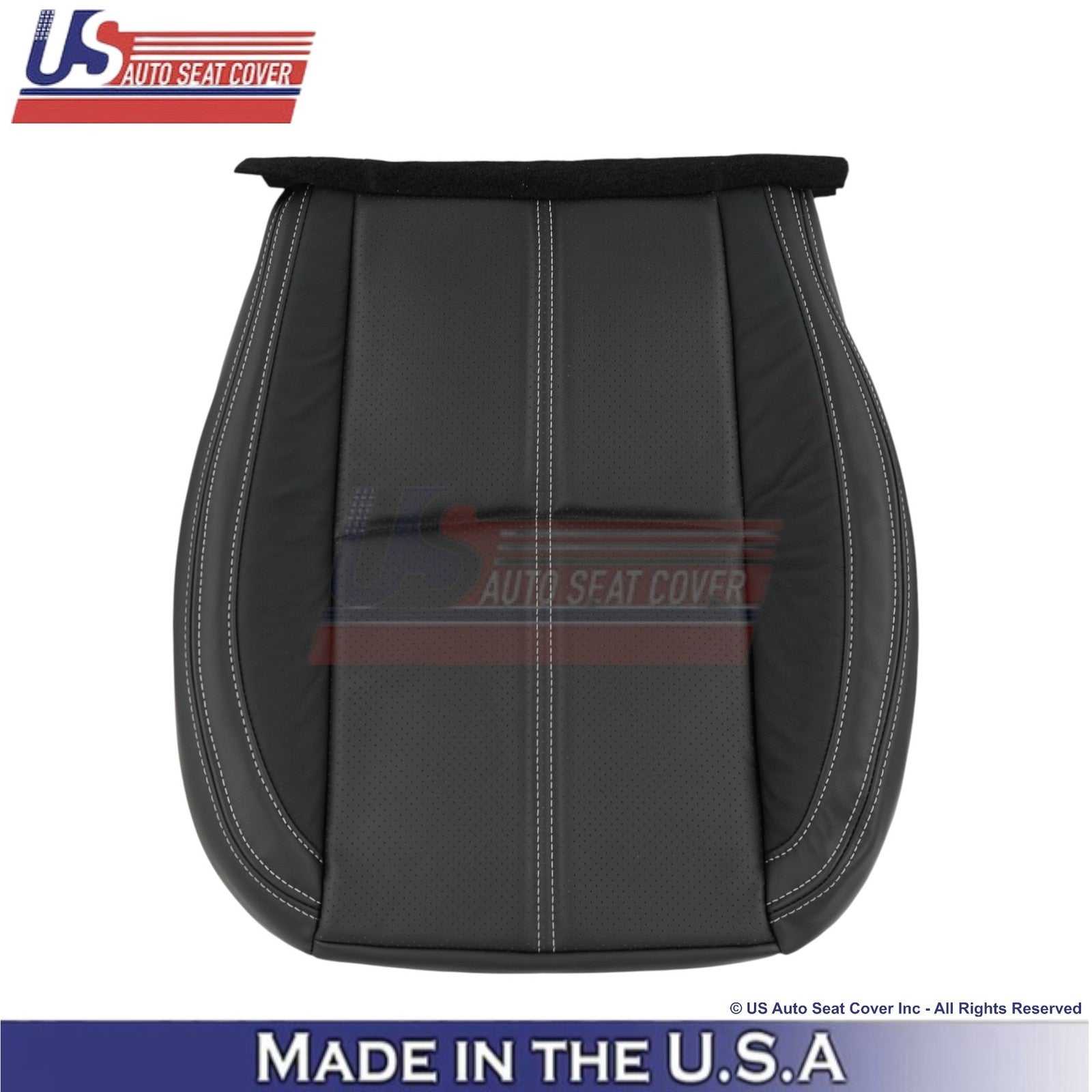 2017-2018 Fits Subaru Forester Touring Leather Front Replacement Covers Black