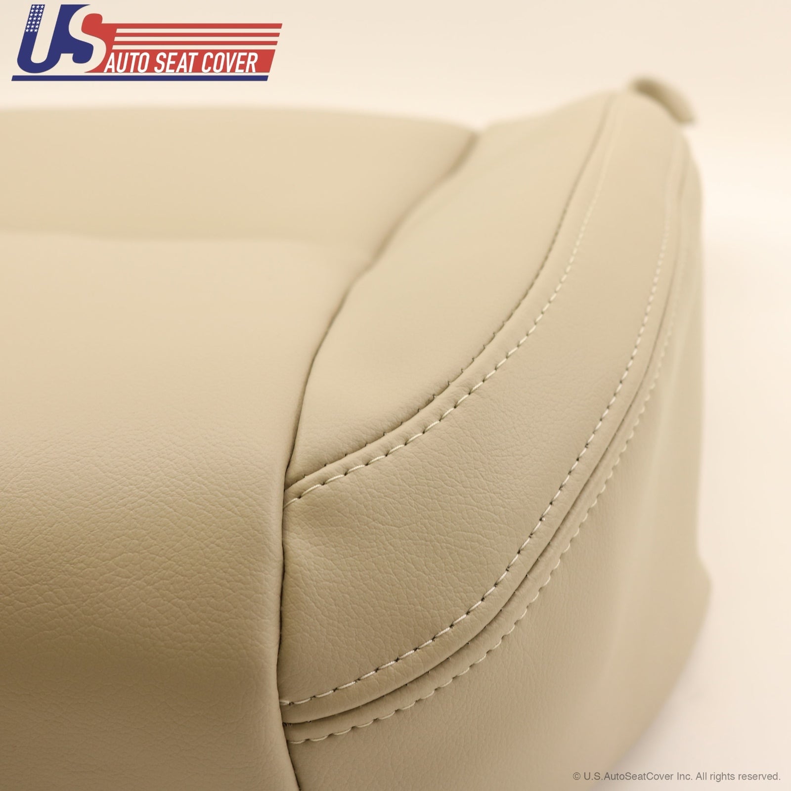 Fits 2003-09 LEXUS GX470 Passenger LOWER LEATHER CUSHION COVER REPLACEMENT TAN