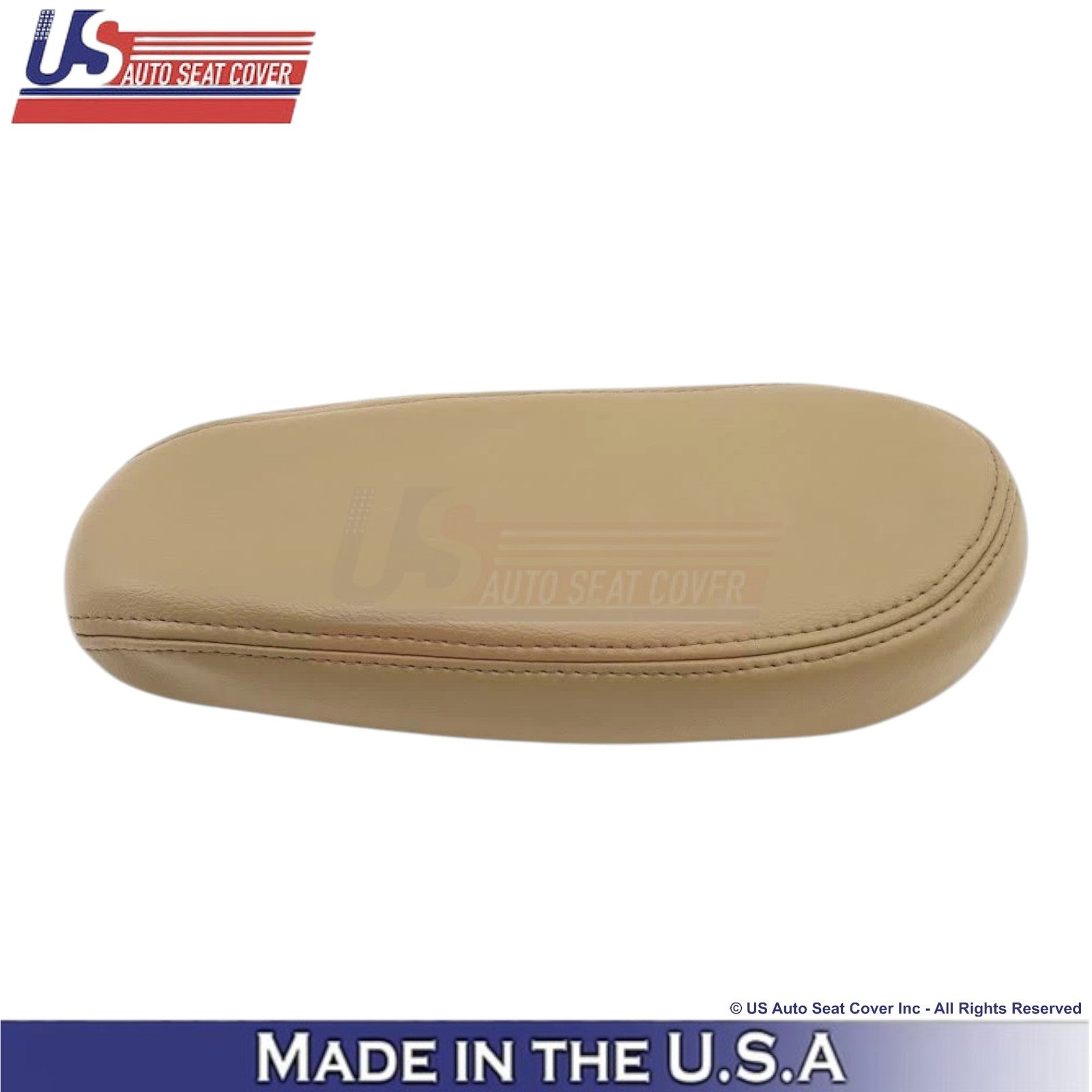 2000-2001 For Ford Excursion Leatherette Front w/Armrest Covers Medium Parchment