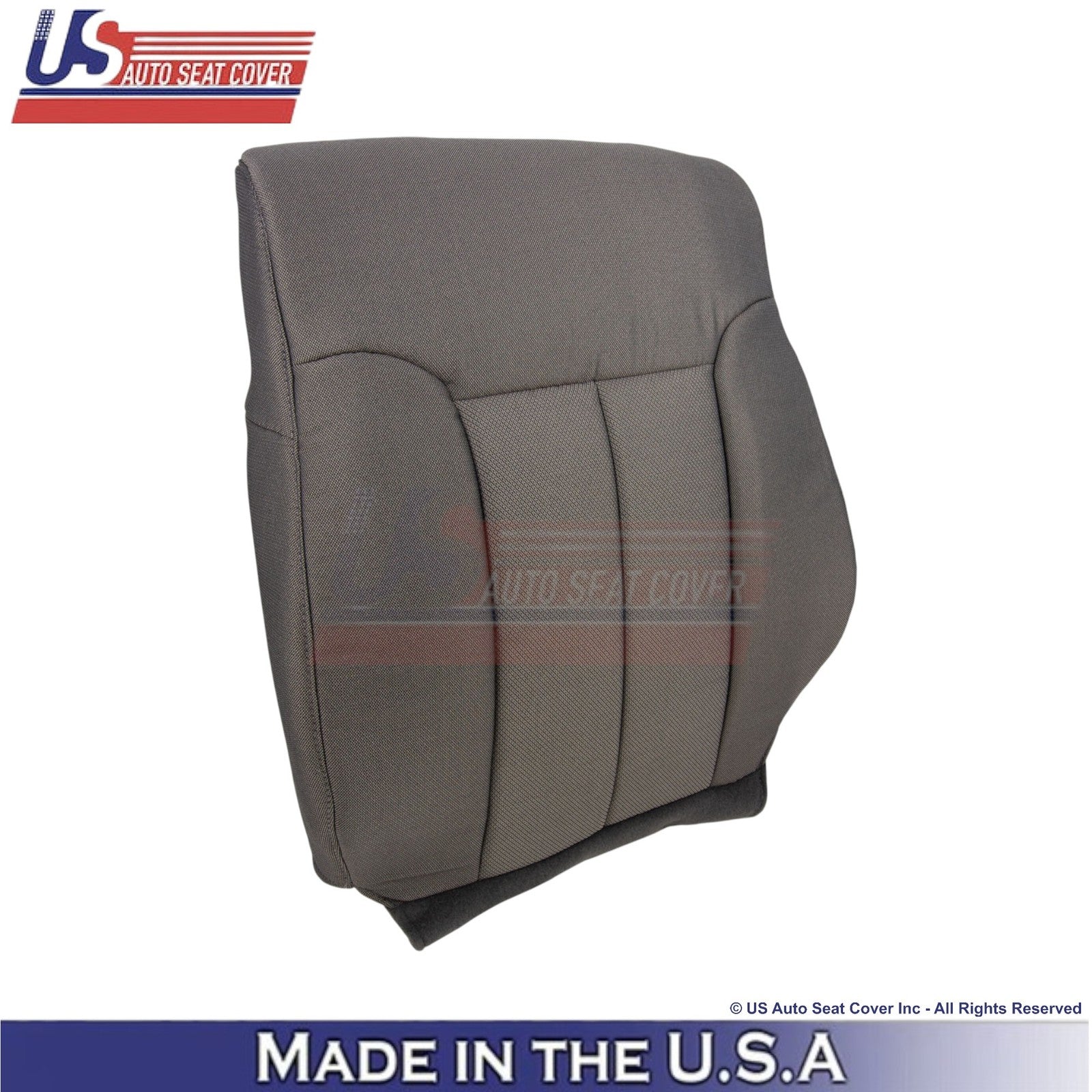 2009-2010 Fits Ford F150 Cloth Front Passenger Top Seat Cover Medium Stone