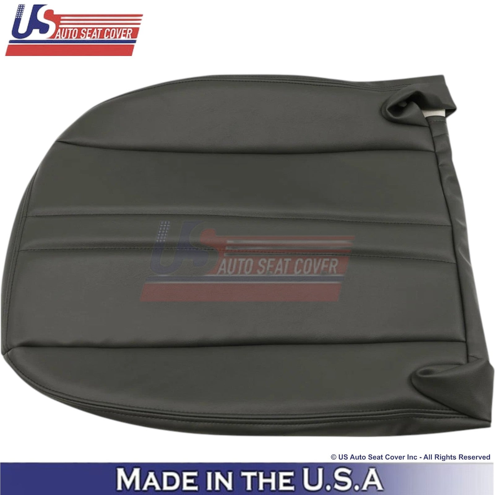 2003-2009 Fits GMC Topkick Bottom Leatherette Replacement Covers Dark Pewter