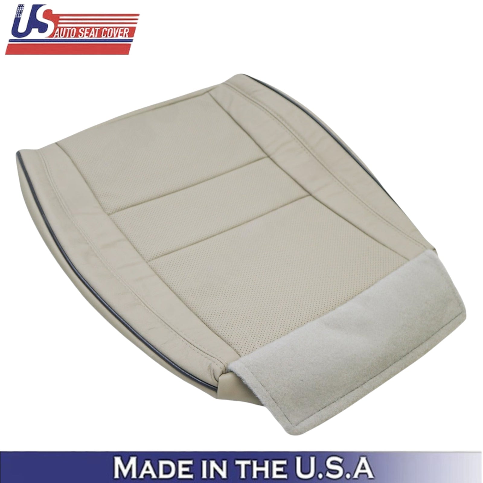 2011-2021 For Jeep Grand Cherokee Leatherette Passenger Side Seat Covers Tan