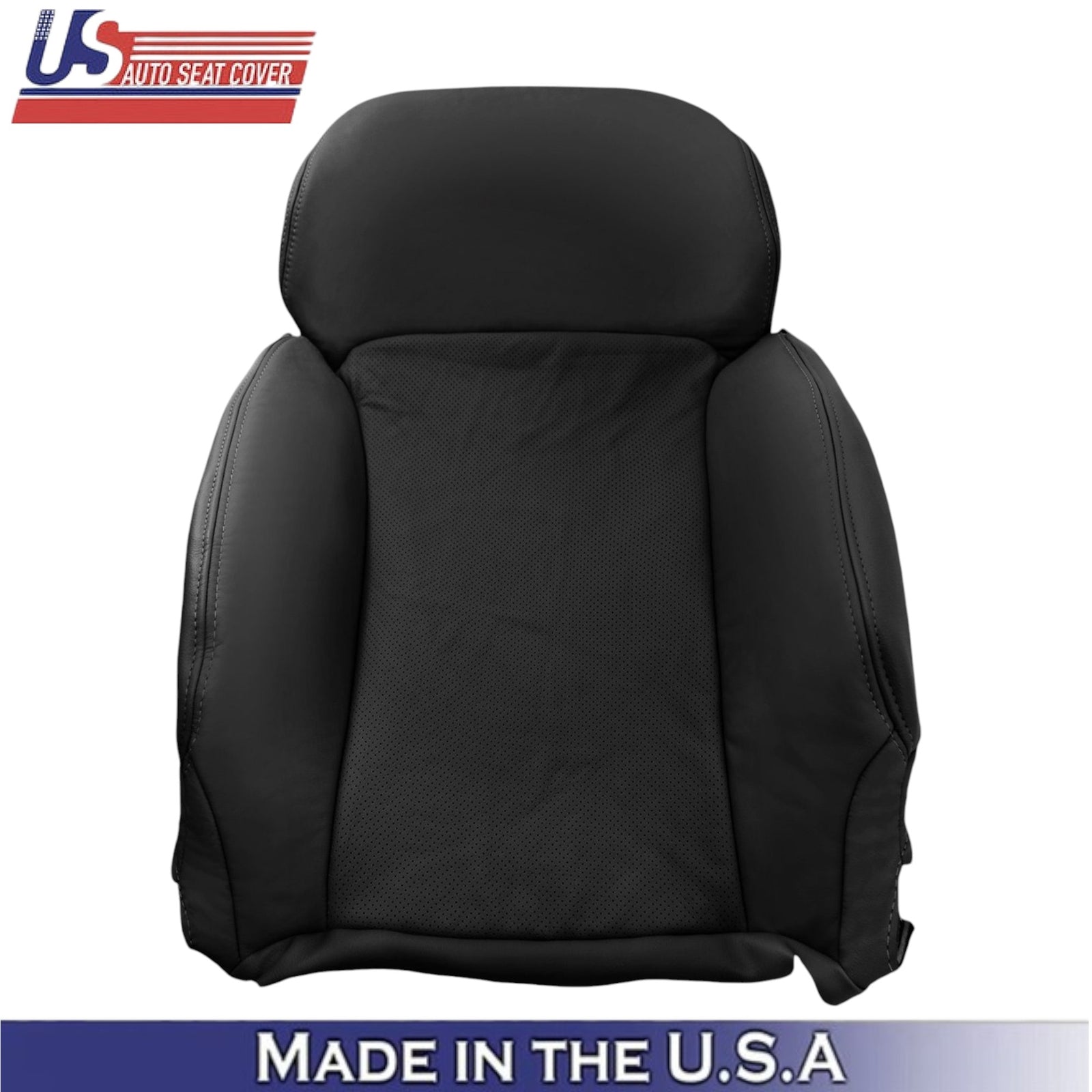 2006-2011 For Lexus GS350 GS300 GS430 Leatherette Passenger Top Seat Cover Black