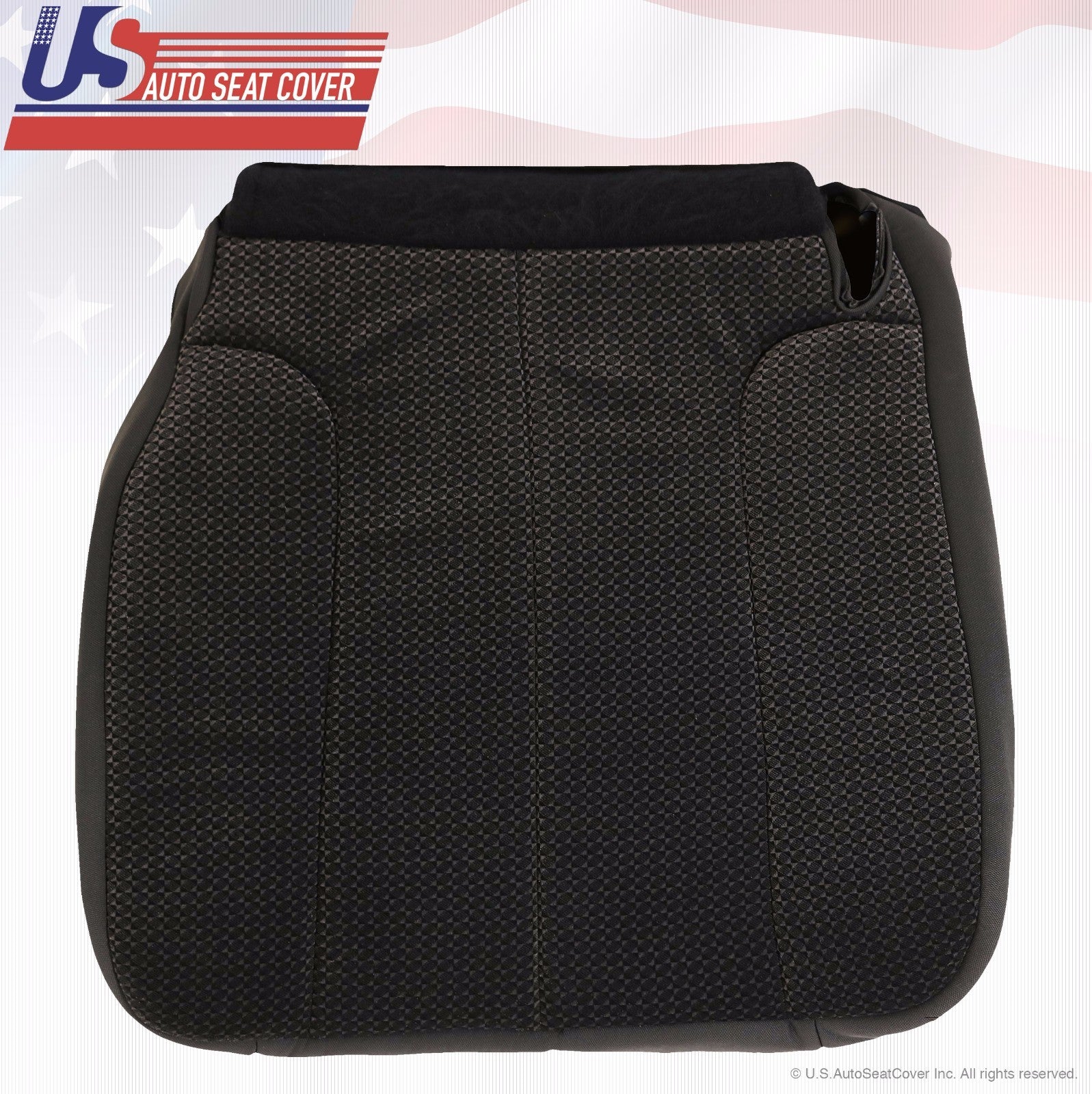 2003 Fits Dodge Ram 3500 SLT Driver Bottom  Cloth Seat Cover Dark-Gray