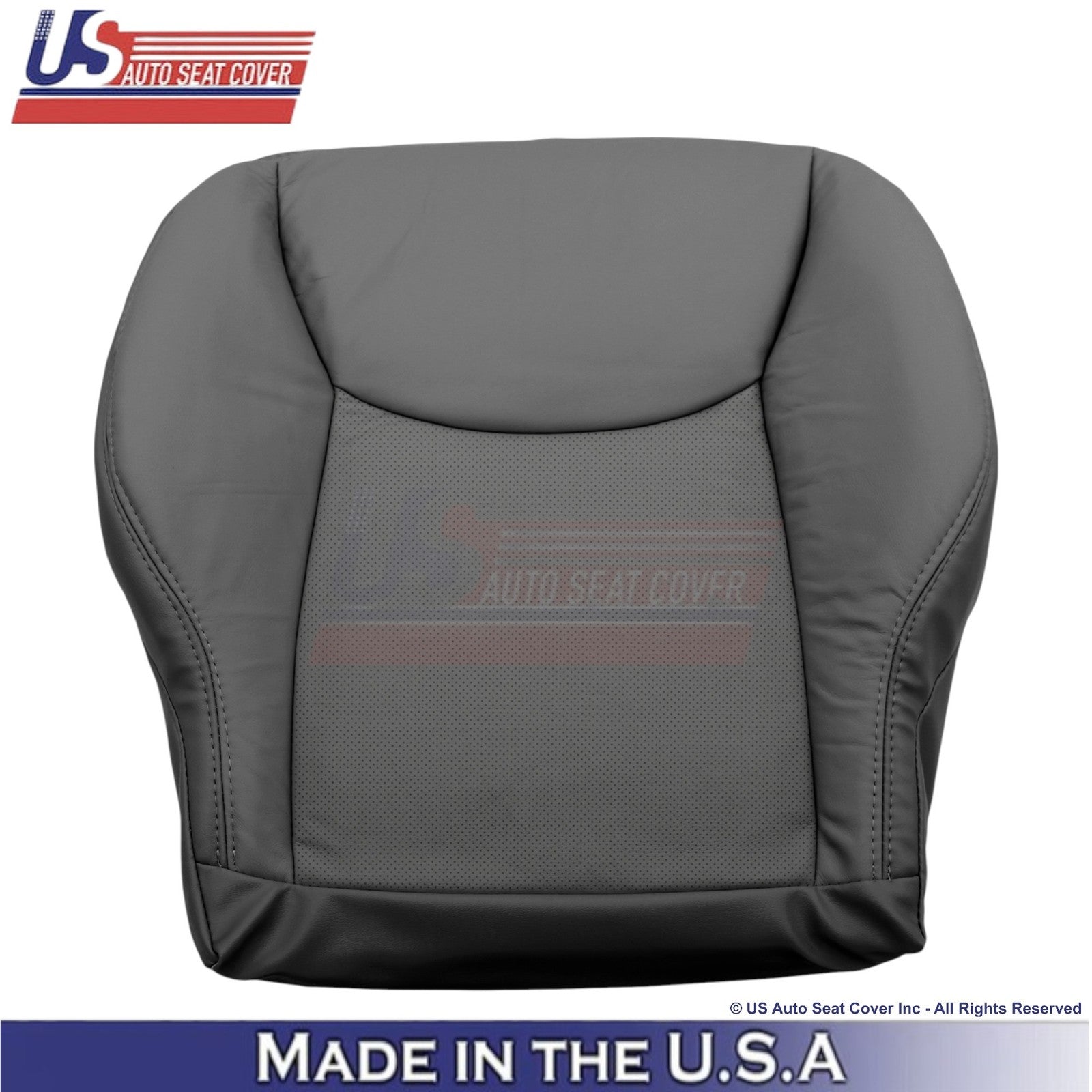 2000-06 For Mercedes-Benz S Genuine Leather Half Perf. Driver Bottom Cover Black