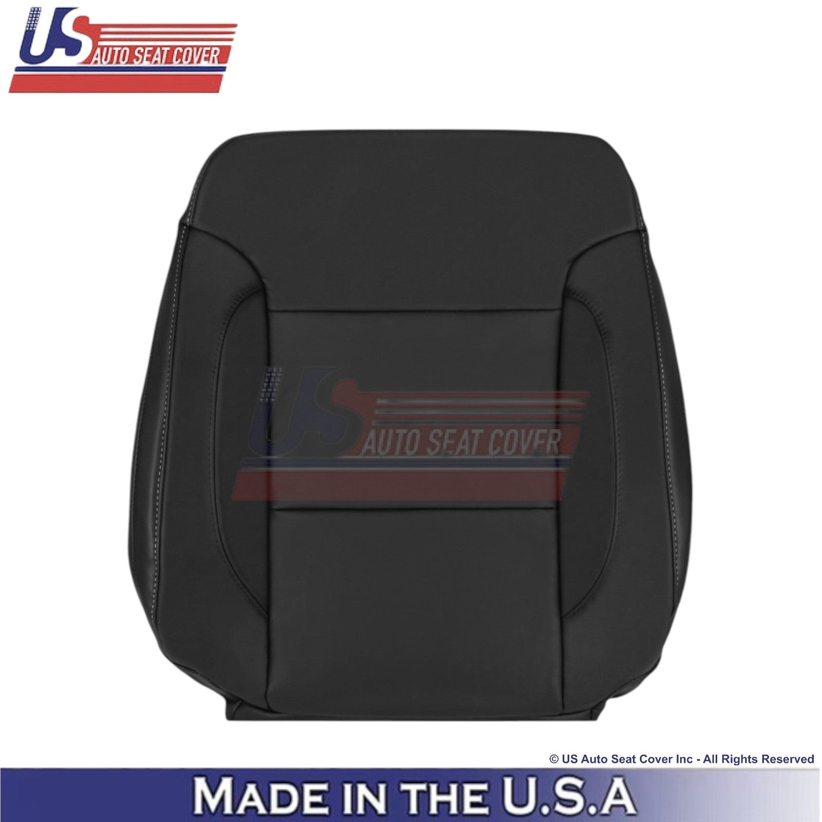 2015-2020 Fits Chevy Tahoe Leatherette Driver Top Replacement Cover Jet Black