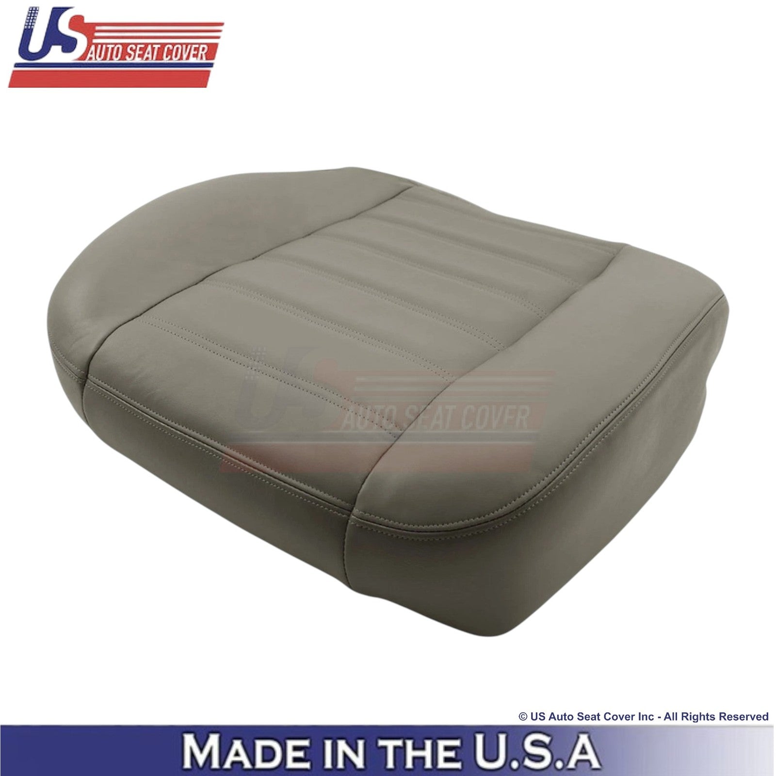 2003-2007 For Hummer H2 Leatherette Driver Bottom Replacement Cover Wheat Gray