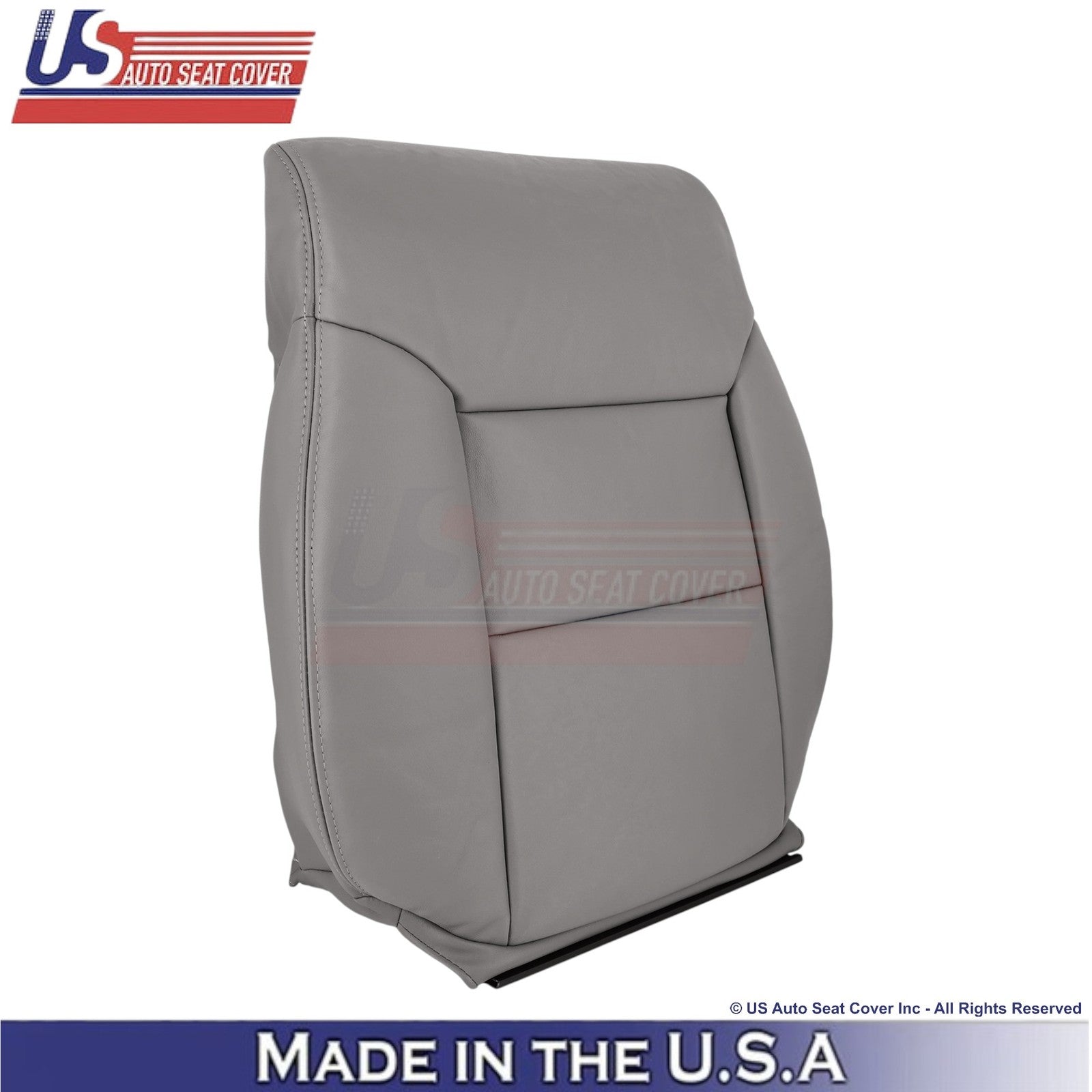 1998-2003 Fits Toyota Sienna Genuine Leather Passenger Replacement Covers Gray
