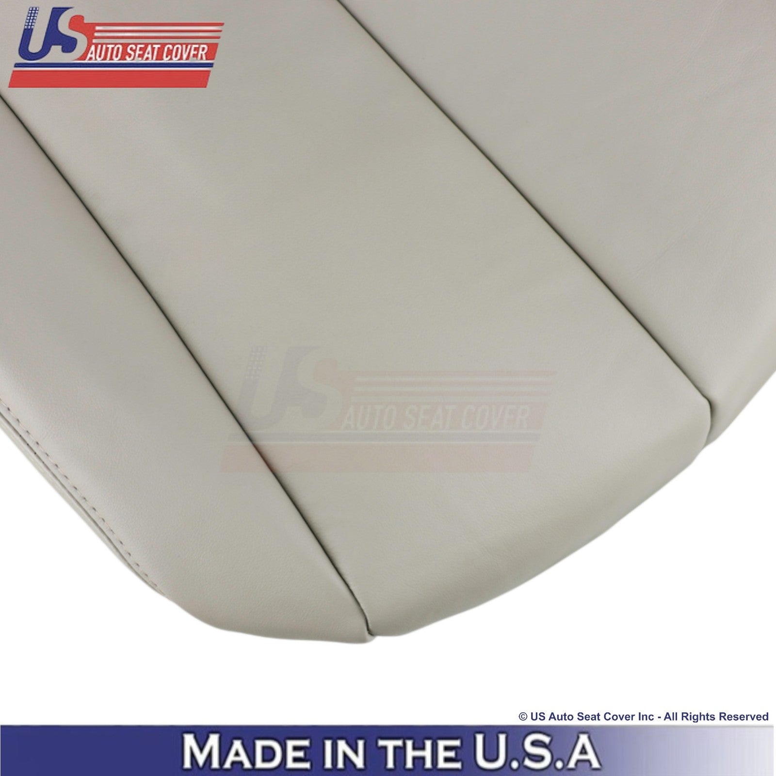 2011-2014 For Toyota Sienna Genuine Leather 2nd Row Bottom Seat Covers Bisque