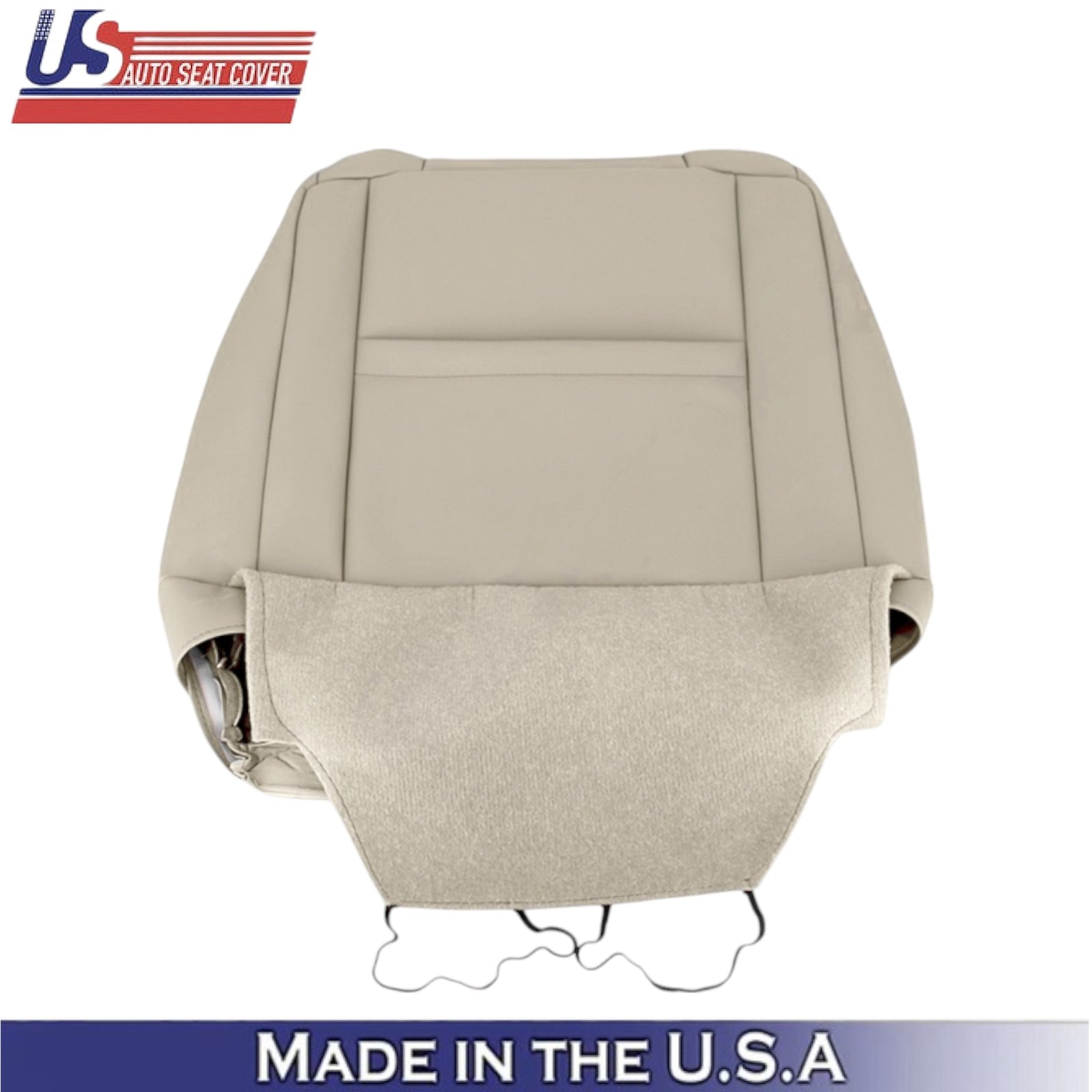 2013-2018 For Dodge Ram 1500 2500 Laramie Leatherette Driver Side Covers Tan