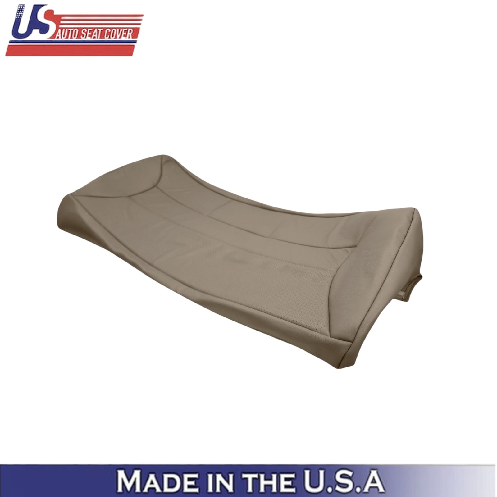 1992 - 1996 Ford Bronco Eddie Bauer Leatherette Rear Bottom Bench Seat Cover Tan