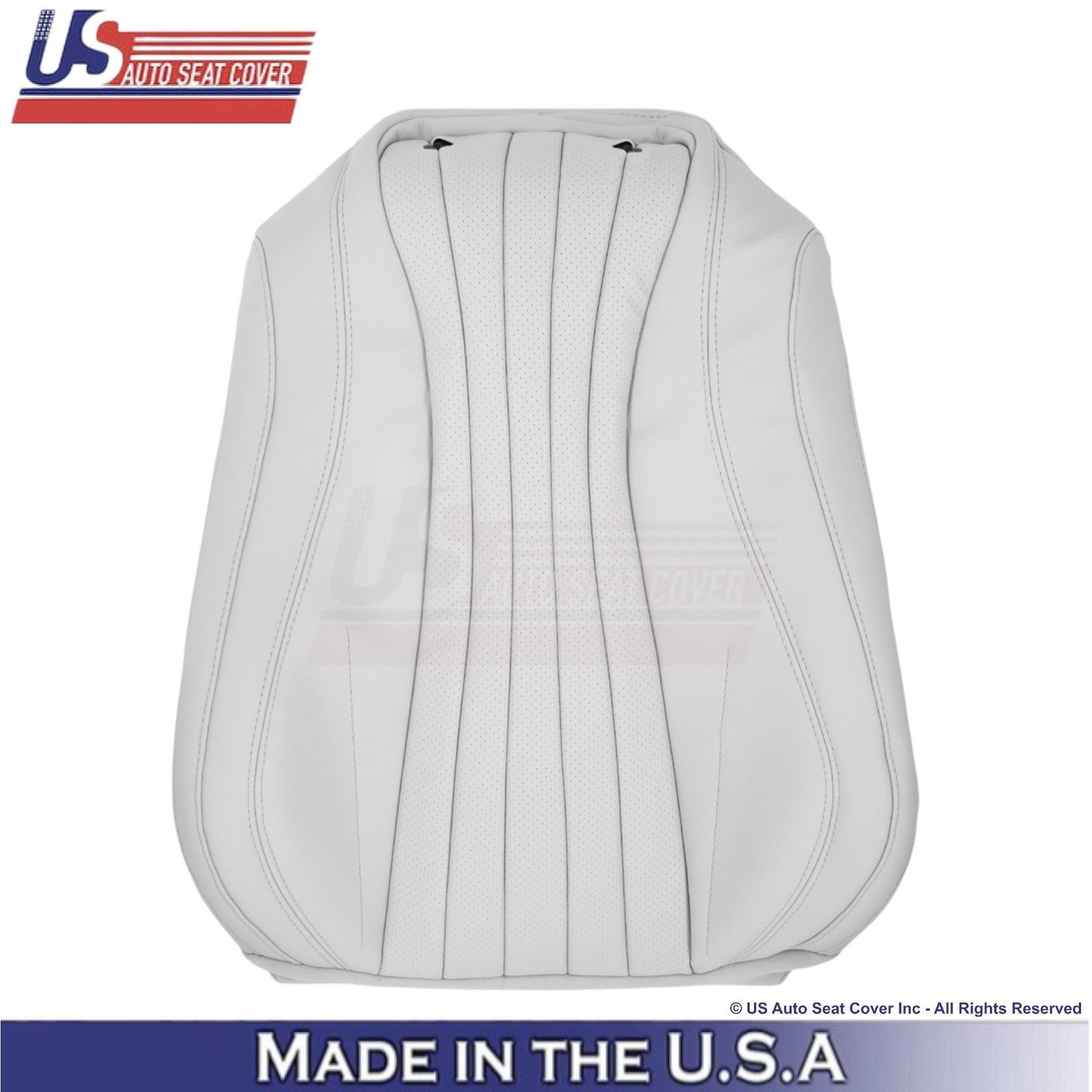 2019-2023 Fits Mercedes Benz E-Class Genuine Leather Front Driver Covers White