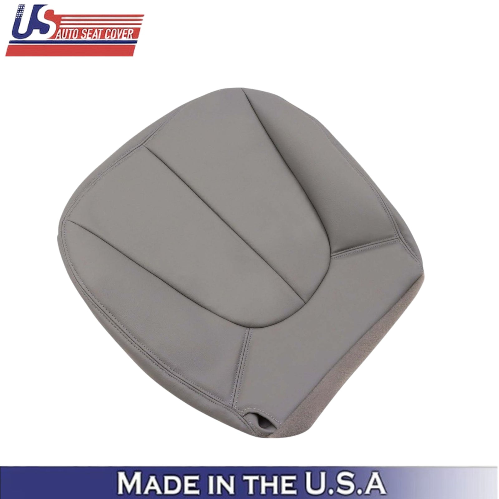 1997-2002 For Ford Expedition XLT Eddie Bauer Leather Front Seat Covers Gray