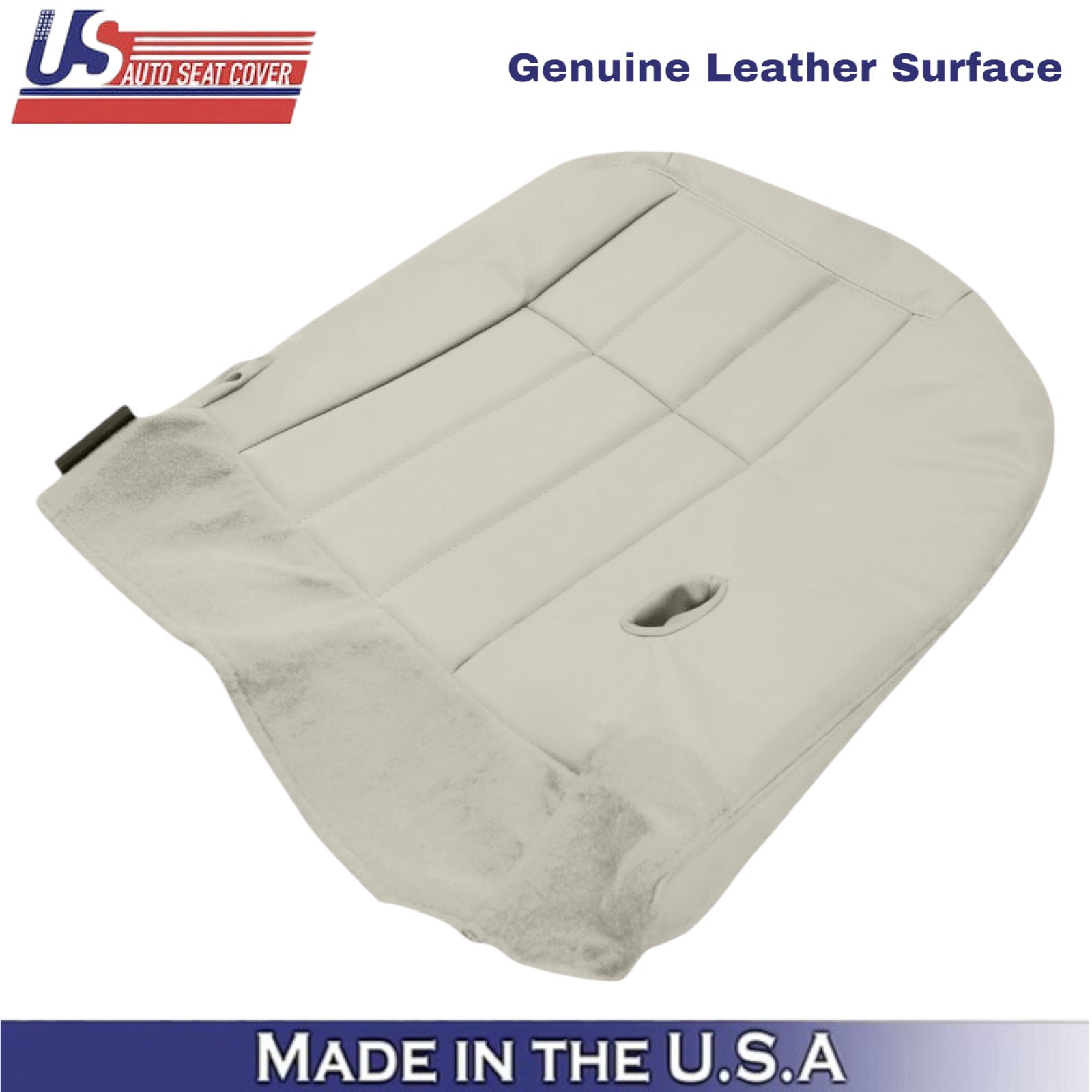 2006-2011 For Mercury Grand Marquis Leather Driver Side Seat Covers Light Camel