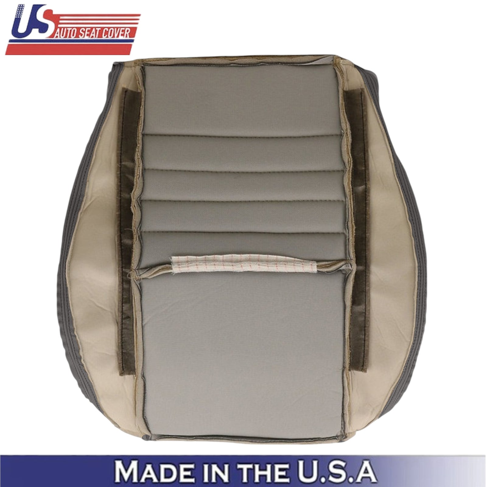 1999-2004 Fits Ford Mustang GT Genuine Leather Front Seat Covers Medium Graphite