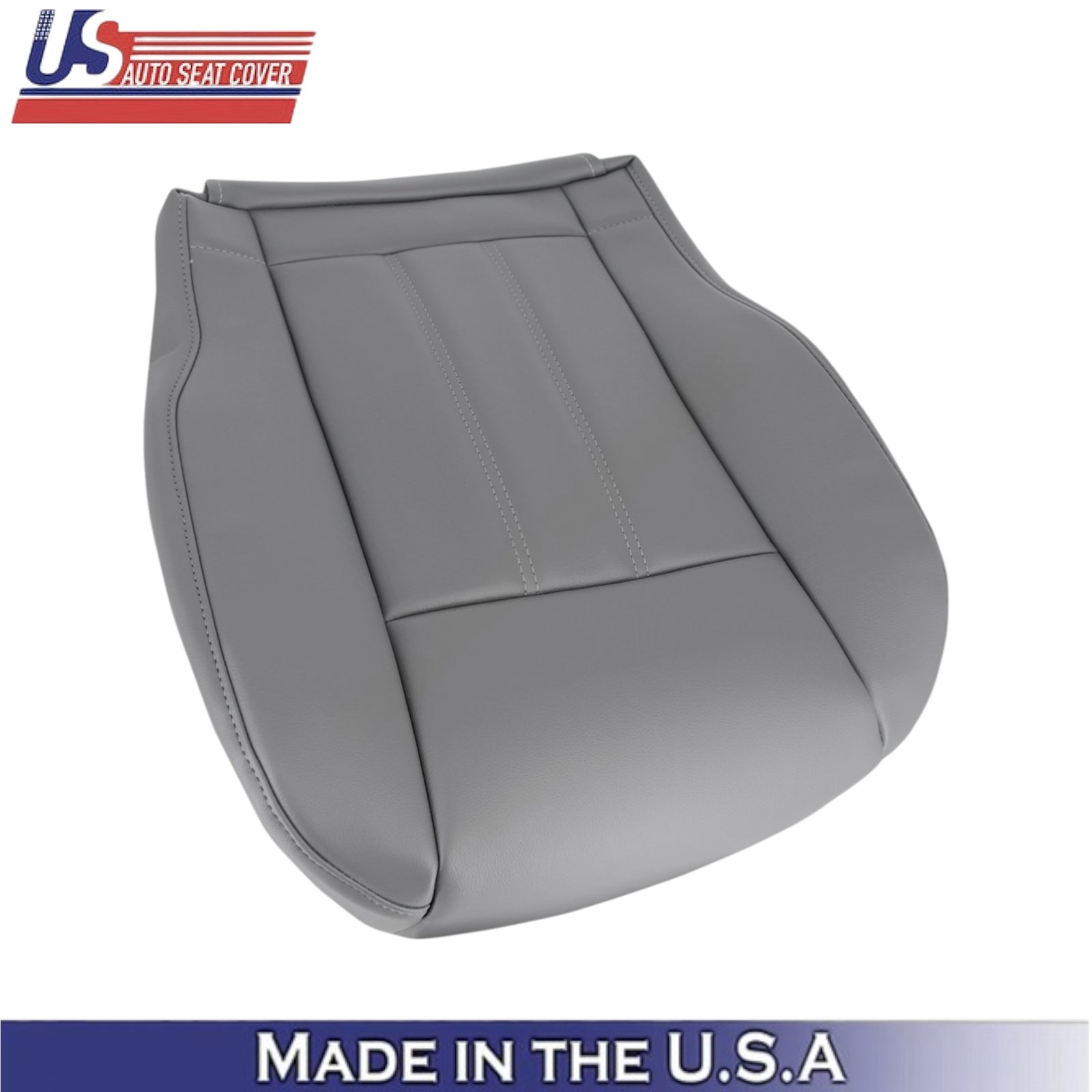 2008-2016 For Chrysler Town & Country Leatherette Passenger Bottom Cover Gray