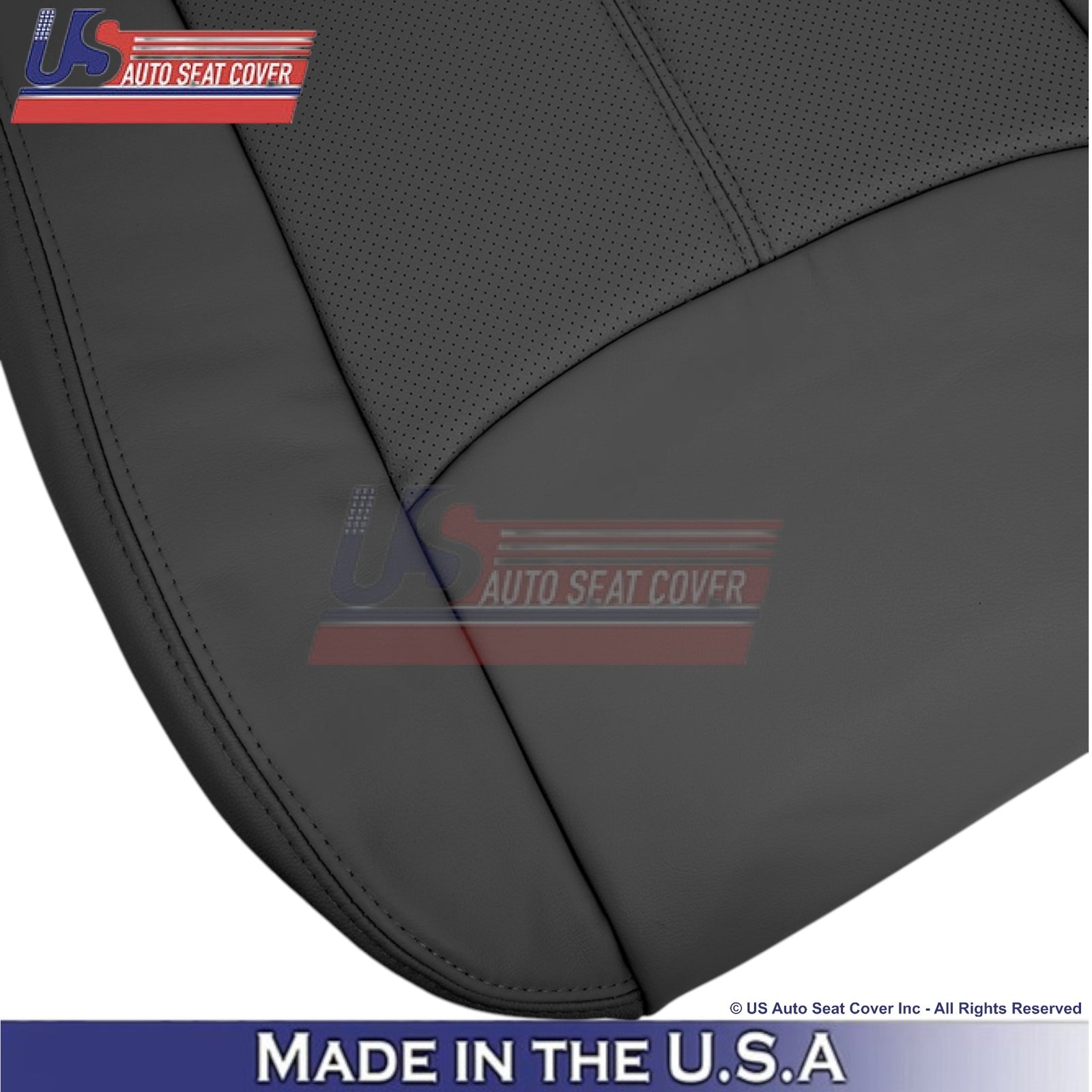 2013-2020 For Nissan Pathfinder Leather Bottom Replacement Seat Covers Charcoal
