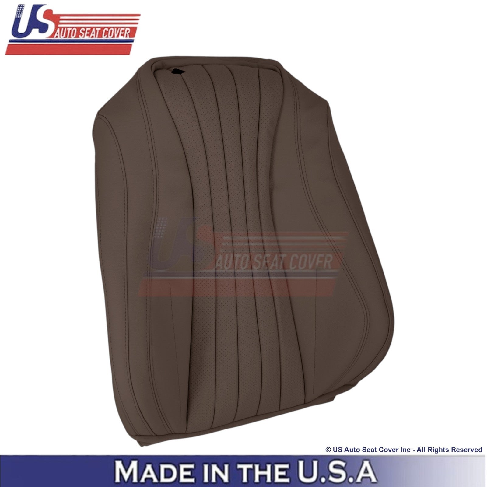 2017-2023 For Mercedes Benz E-Class Genuine Leather Passenger Top Cover Nut Brwn