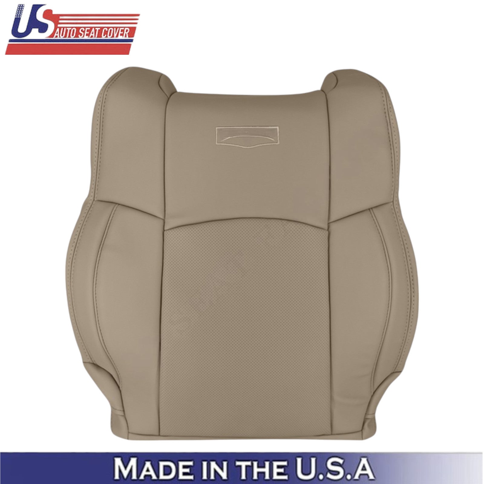 2009-2012 For Dodge Ram 1500 Laramie Genuine Leather Passenger Side Covers Tan