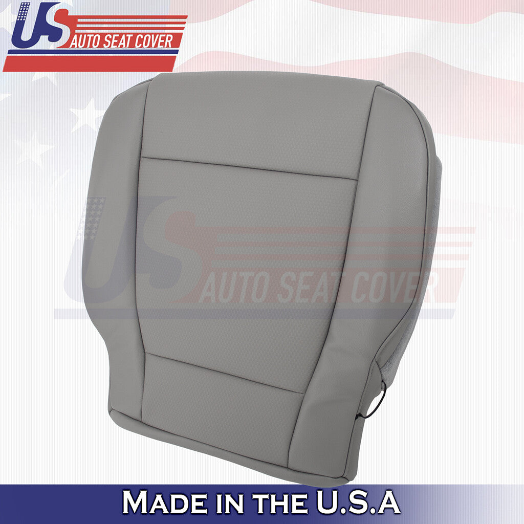 2017-2021 For Ford F250 WT Leatherette Driver Side Replacement Seat Covers Gray