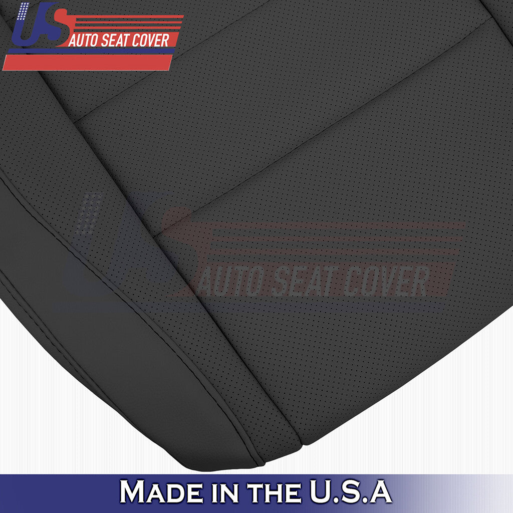 2020-2025 For Mercedes Benz GLE350 Leatherette Front Bottom Seat Covers Black