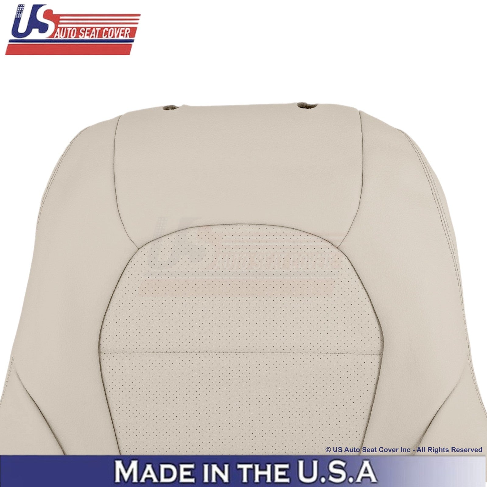 2016-2021 For Mercedes Benz GLC Class Leather Driver Side Seat Covers Silk Beige