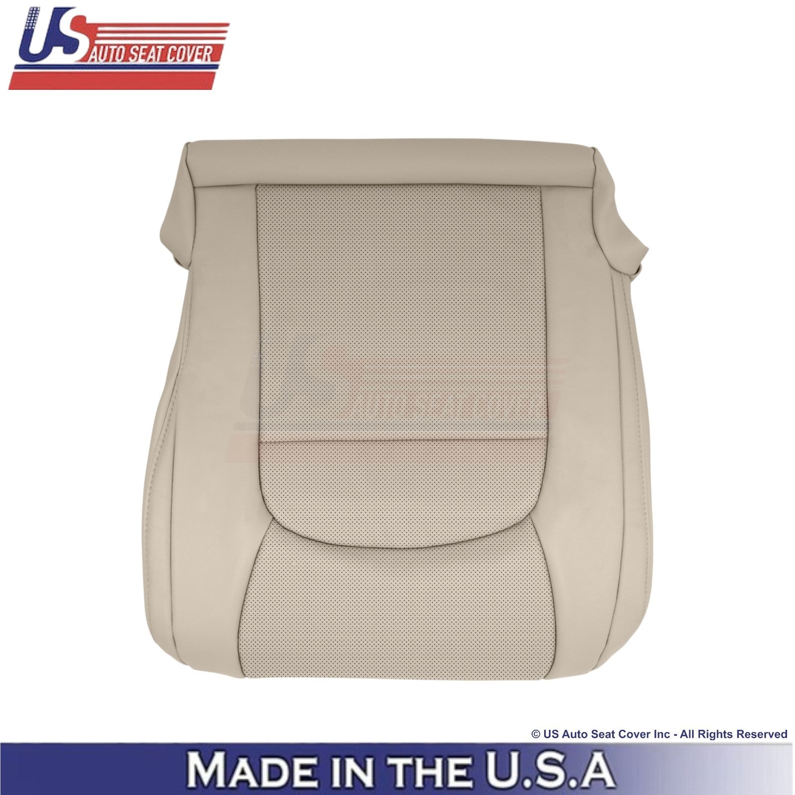 2008-2021 For Toyota Land Cruiser Leatherette Perf. Driver Bottom Cover Sand