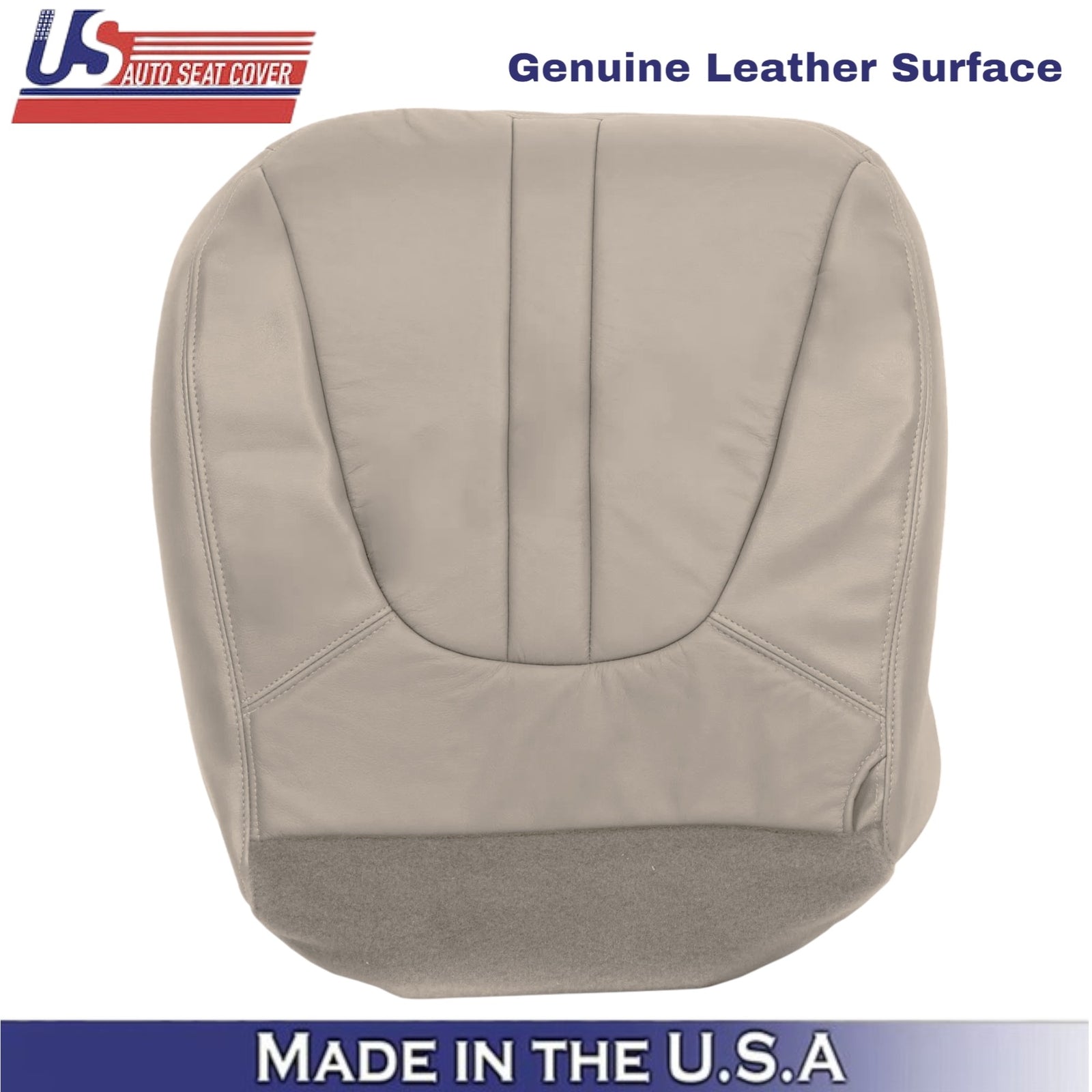 97-99 For Ford Expedition Eddie Bauer Leather Passenger Bottom Cover Prairie Tan