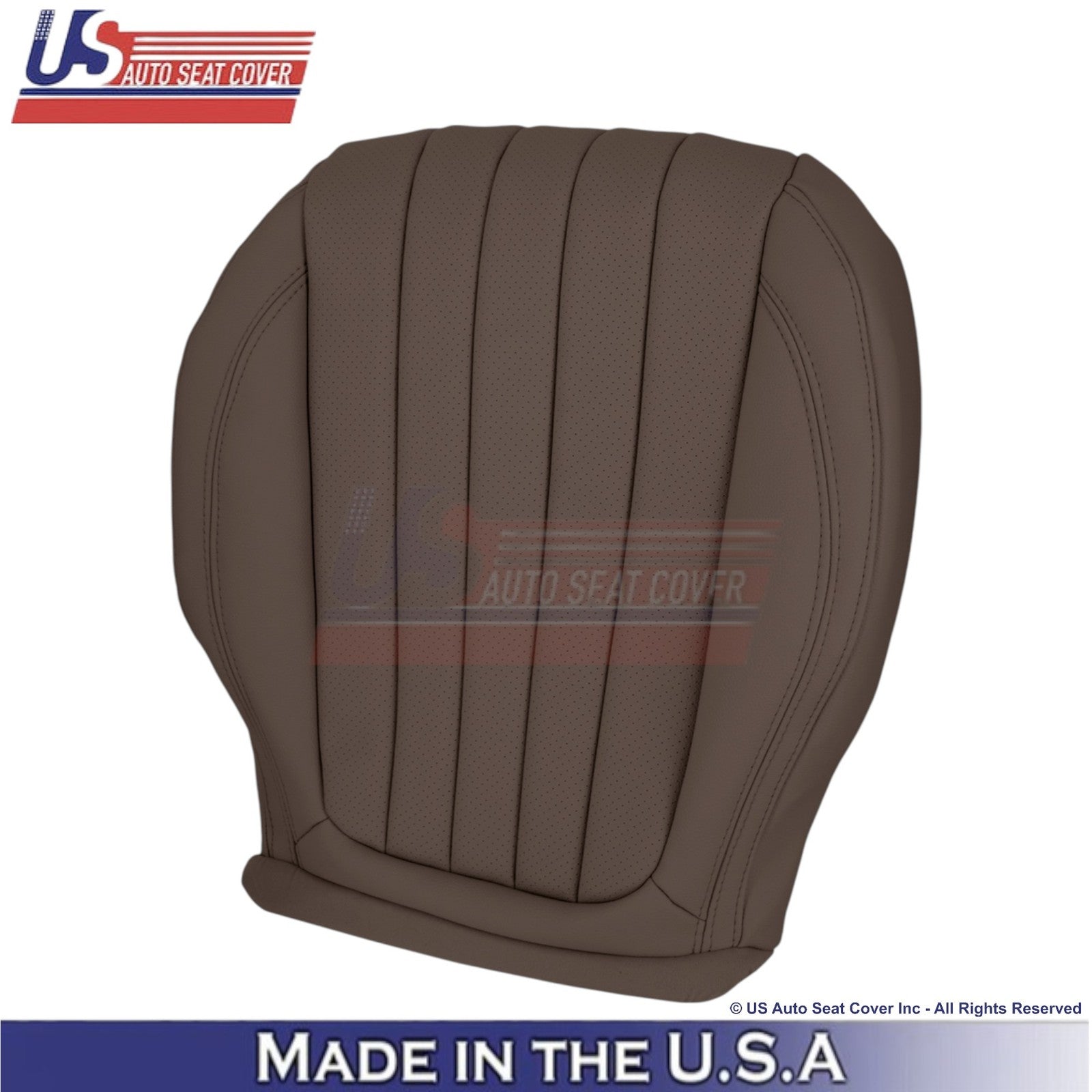 2017-2023 For Mercedes Benz E-Class Genuine Leather Driver Bottom Cover Nut Brwn
