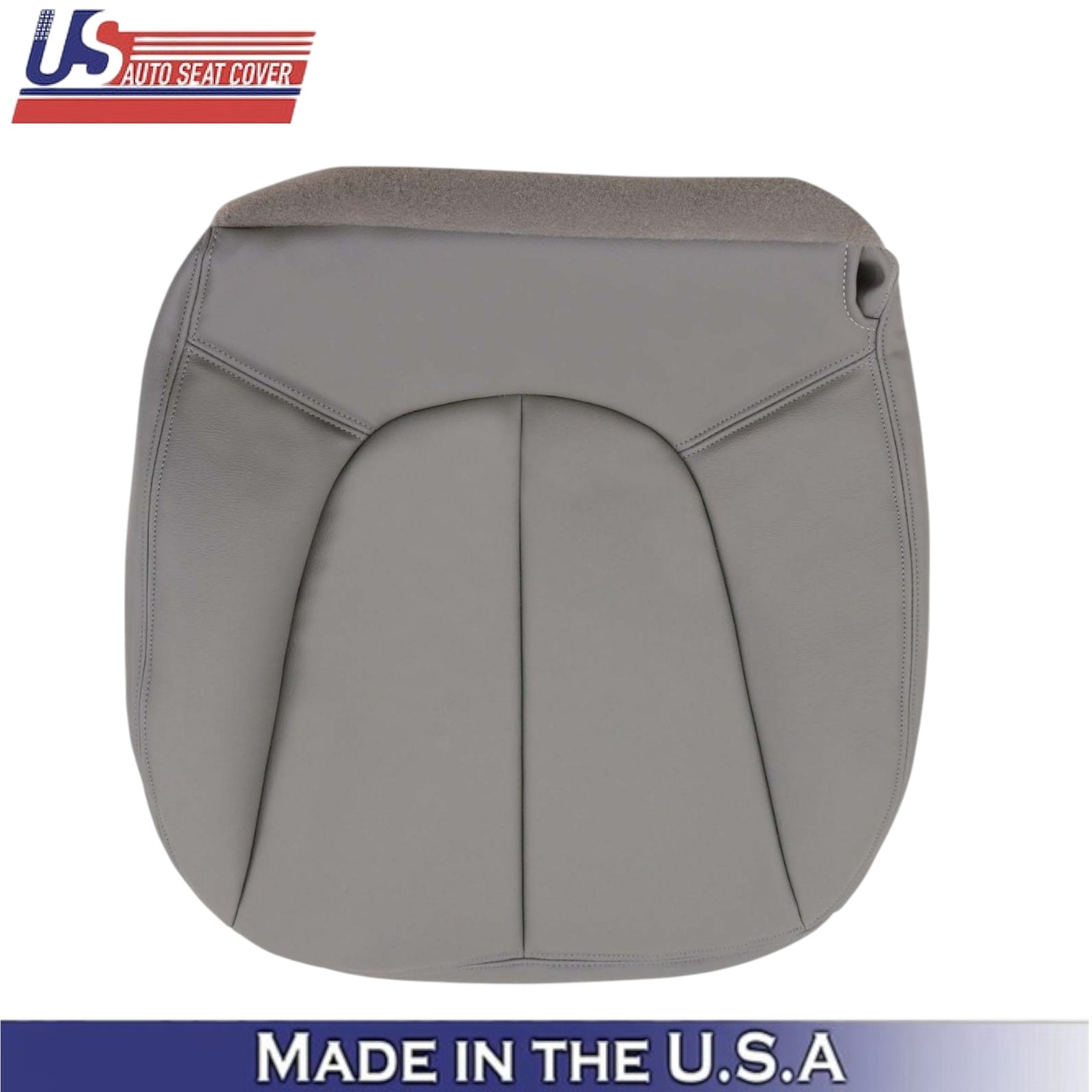 1997-2002 For Ford Expedition XLT Eddie Bauer Leather Passenger Side Covers Gray