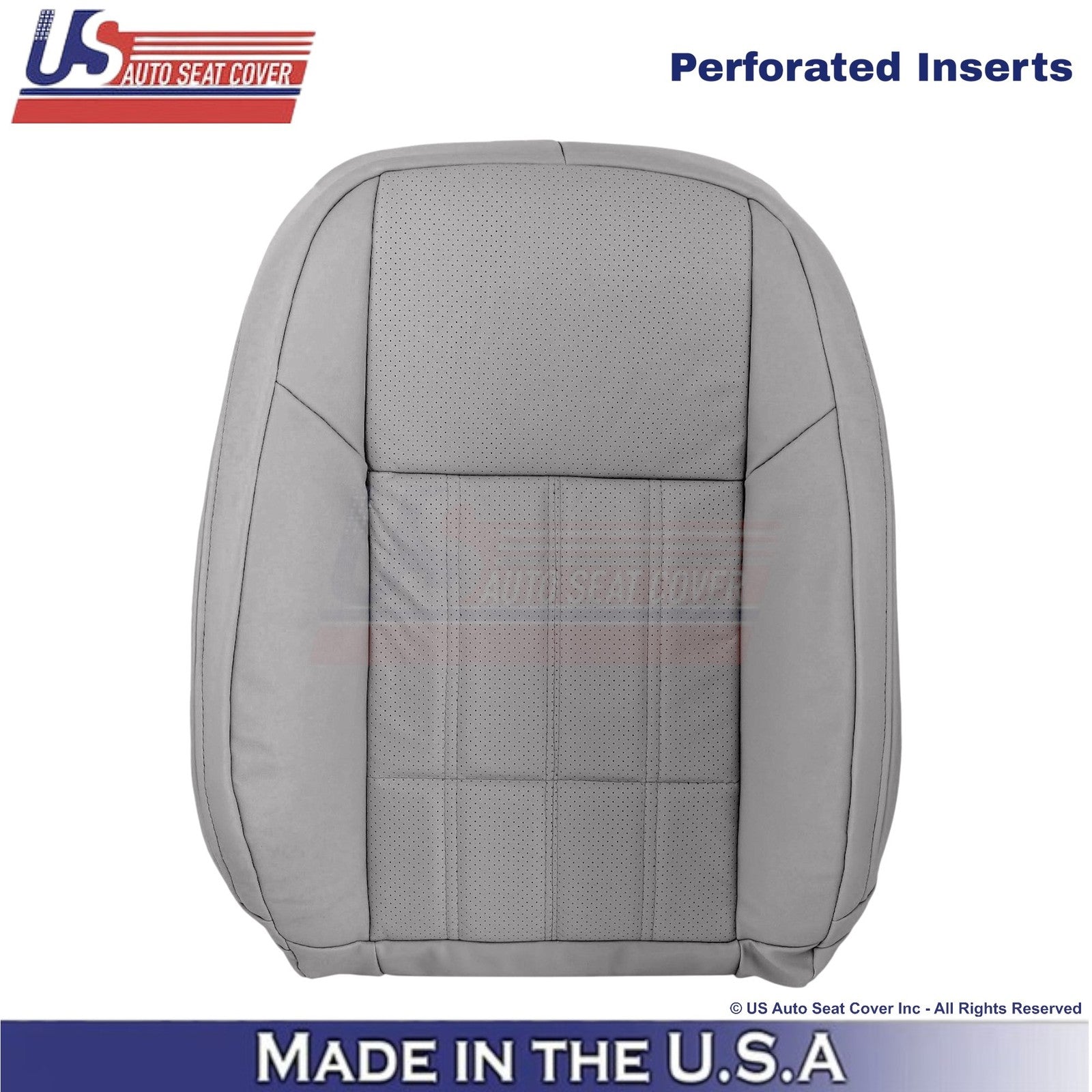 2016-2018 For Lexus ES 350 Leatherette Driver Top Replacement Cover Stratus Gray