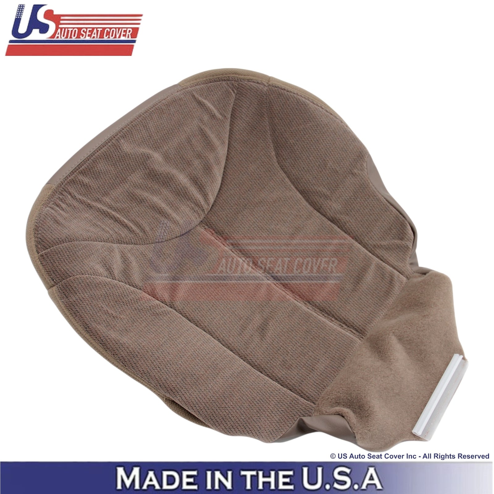 1999-2002 For GMC Sierra Cloth Passenger Bottom Replacement Cover Medium Oak